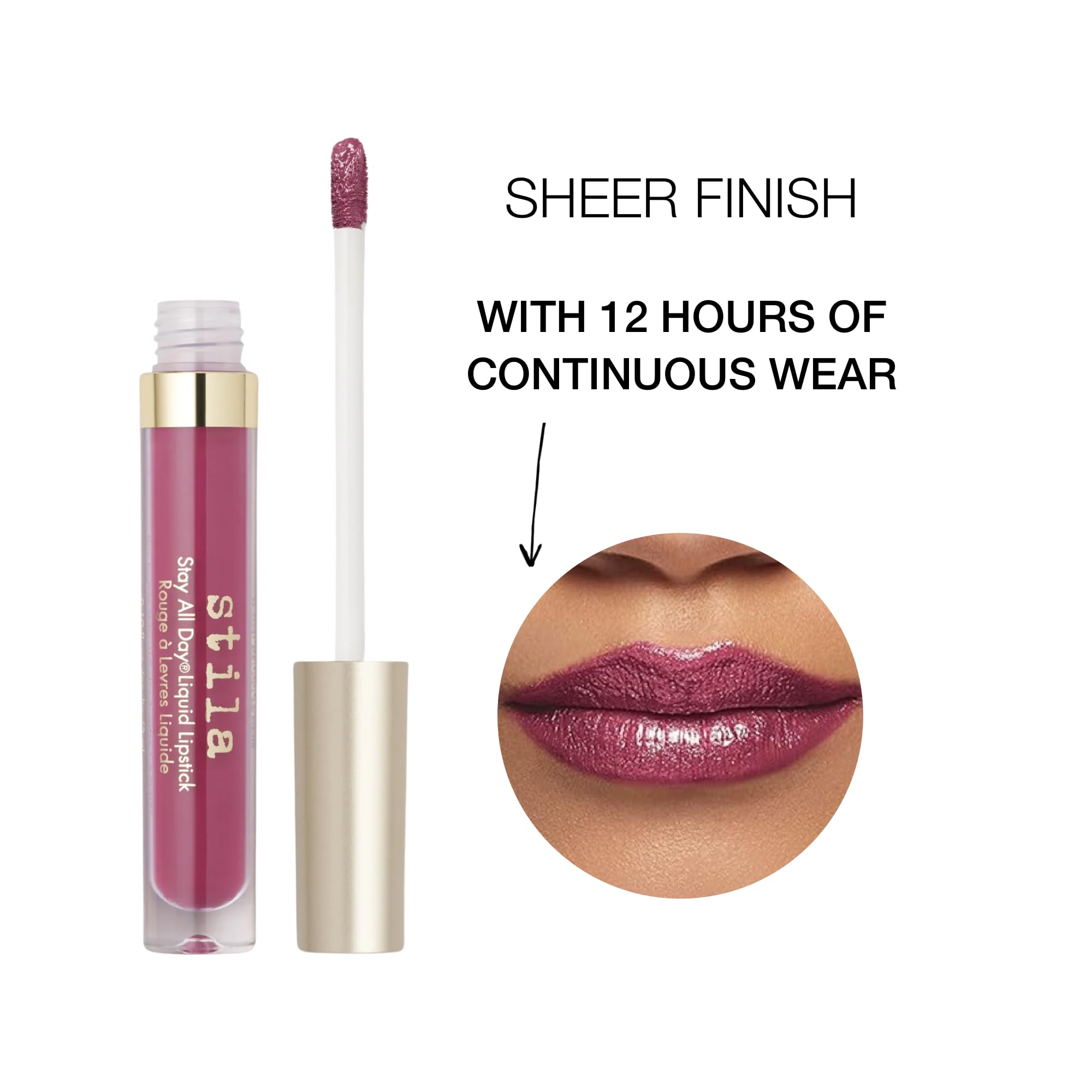 Foto 4 pulgar | Lápiz Labial Stila Stay All Day Sheer Matte Finish 3 Ml Sheer Azalea - Venta Internacional.