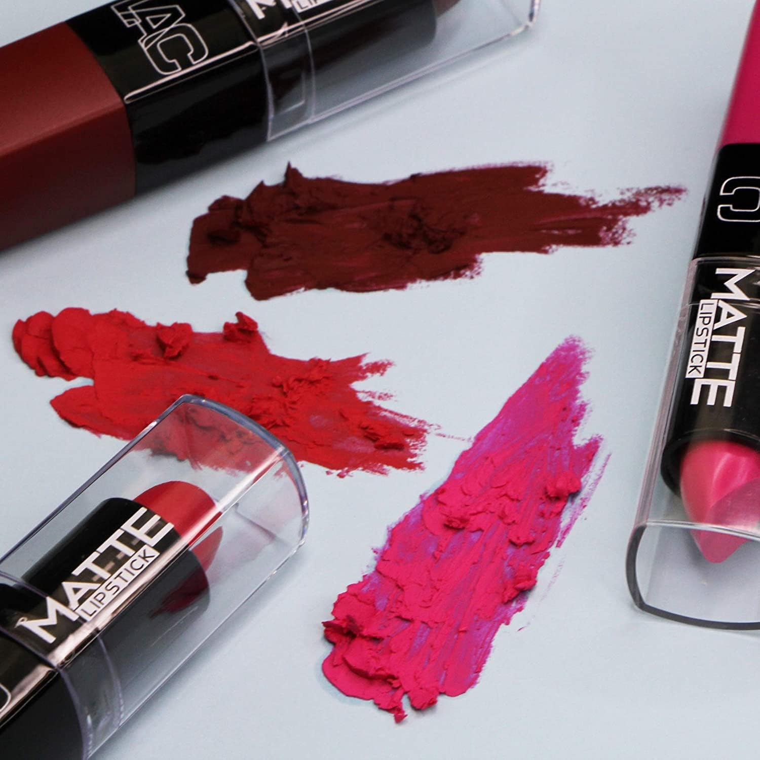 Foto 6 | Lápiz Labial L.a. Colors Matte Mad Love Cml468 Intense Color - Venta Internacional.