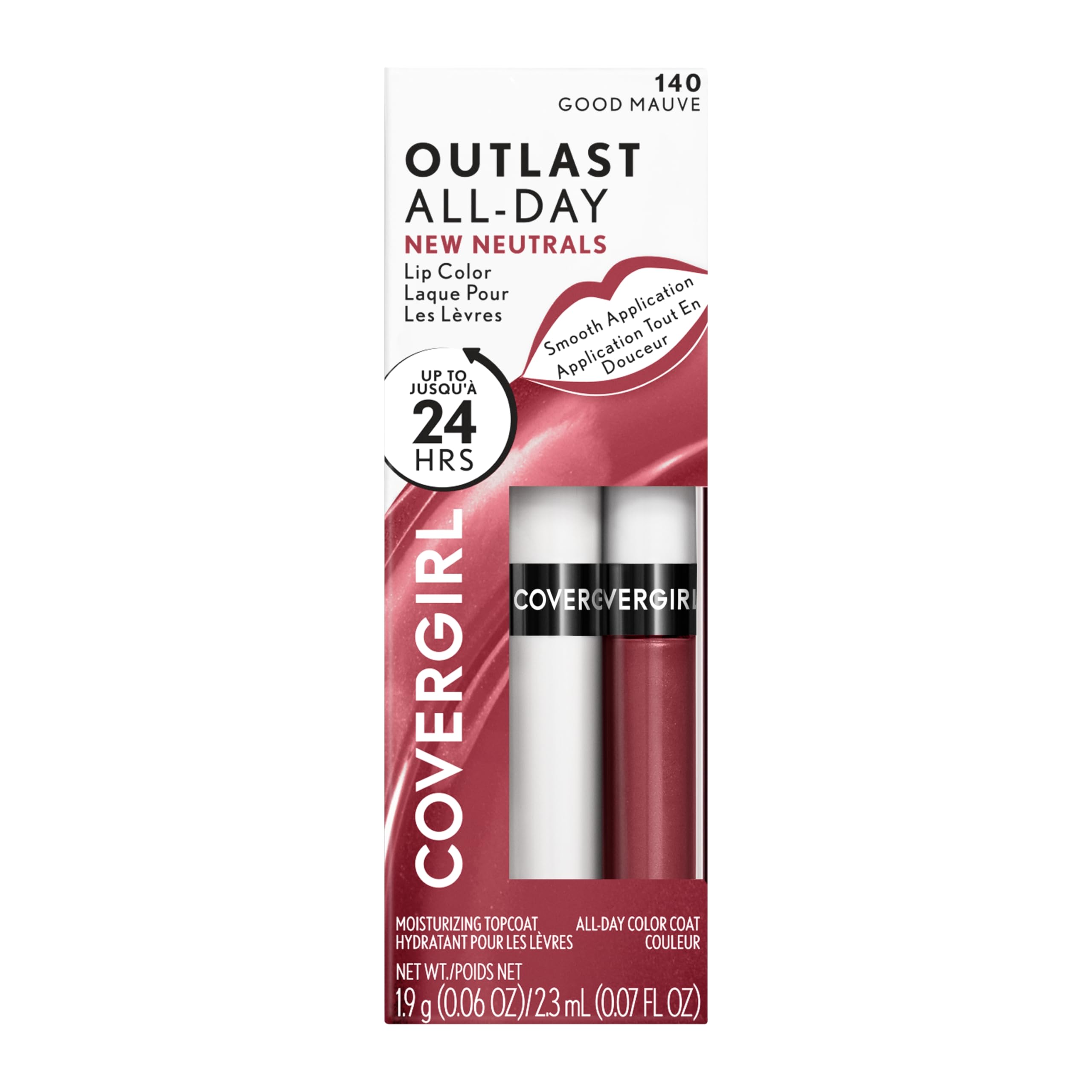 Foto 8 pulgar | Lápiz Labial Covergirl Outlast All-day Good Mauve, Paquete De 1 - Venta Internacional.