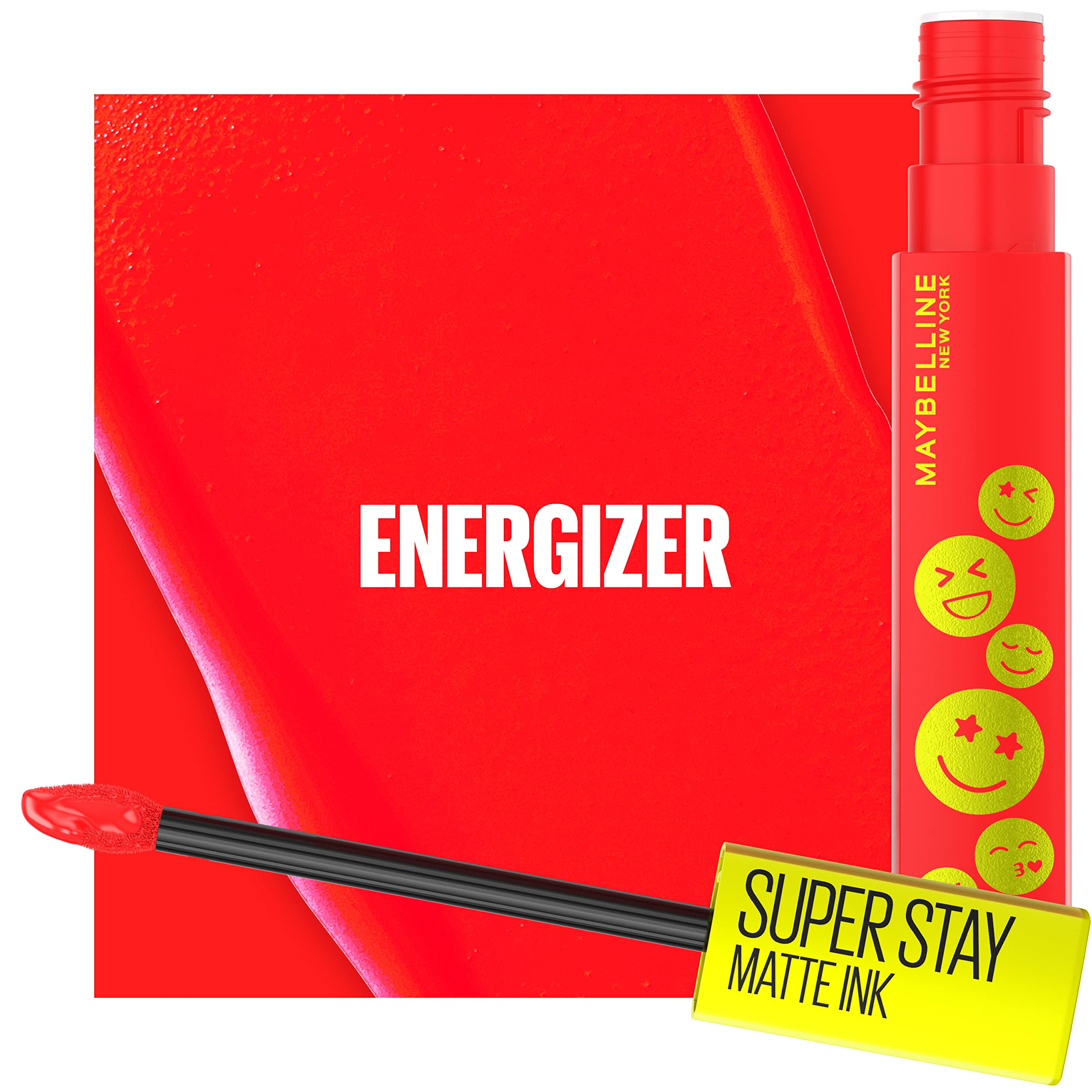 Foto 4 pulgar | Lápiz Labial Maybelline Super Stay Matte Ink Energizer Red - Venta Internacional.