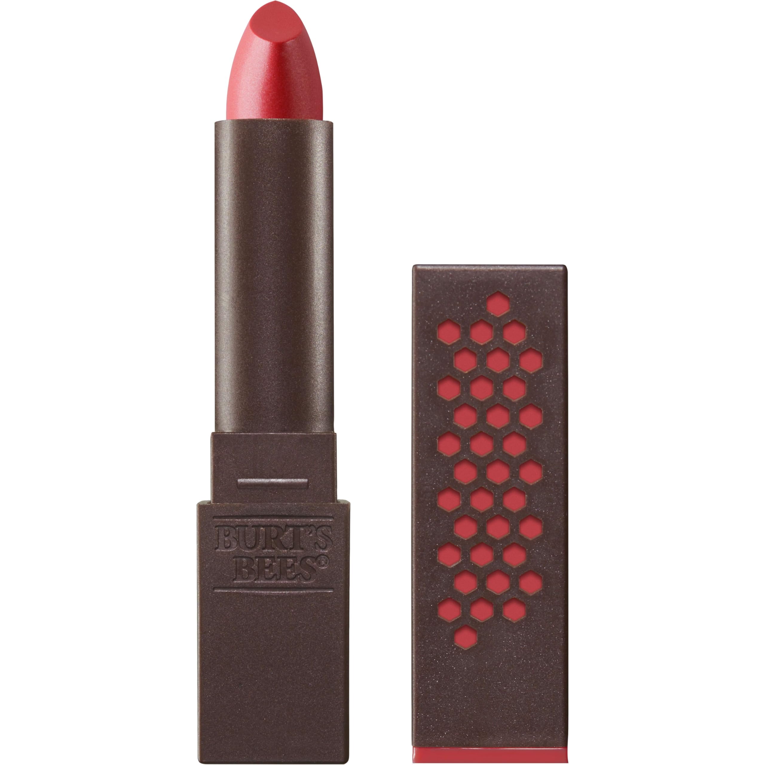 Lápiz Labial Burt's Bees, Rubor Brillante 100% Natural, Rizado - Venta Internacional.