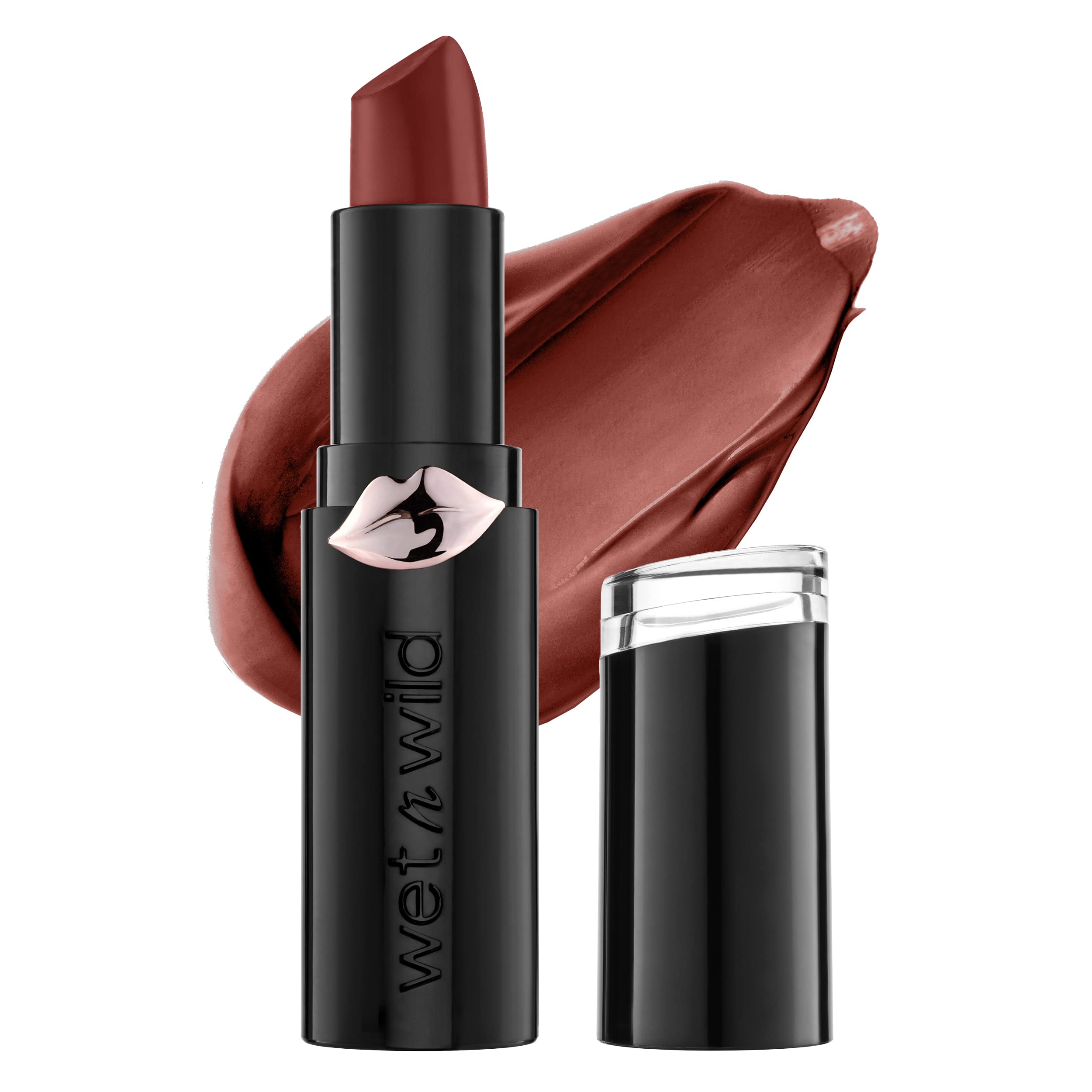 Lápiz Labial Wet N Wild Mega Last Matte Con Ácido Hialurónico - Rojo - Venta Internacional.