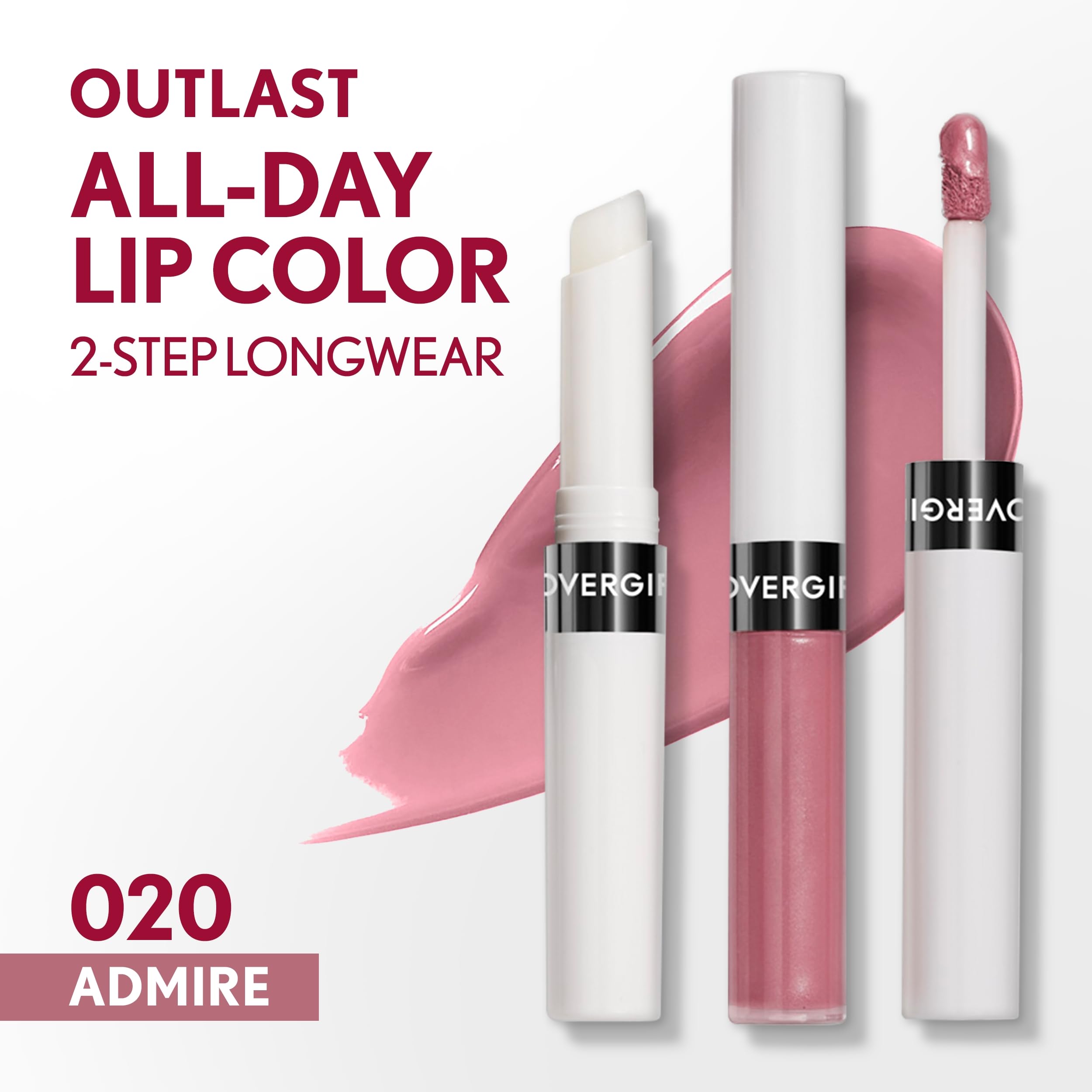 Foto 3 pulgar | Tinte De Labios Covergirl Outlast All-day 2020 Admire, 20 Ml, Vegano - Venta Internacional.