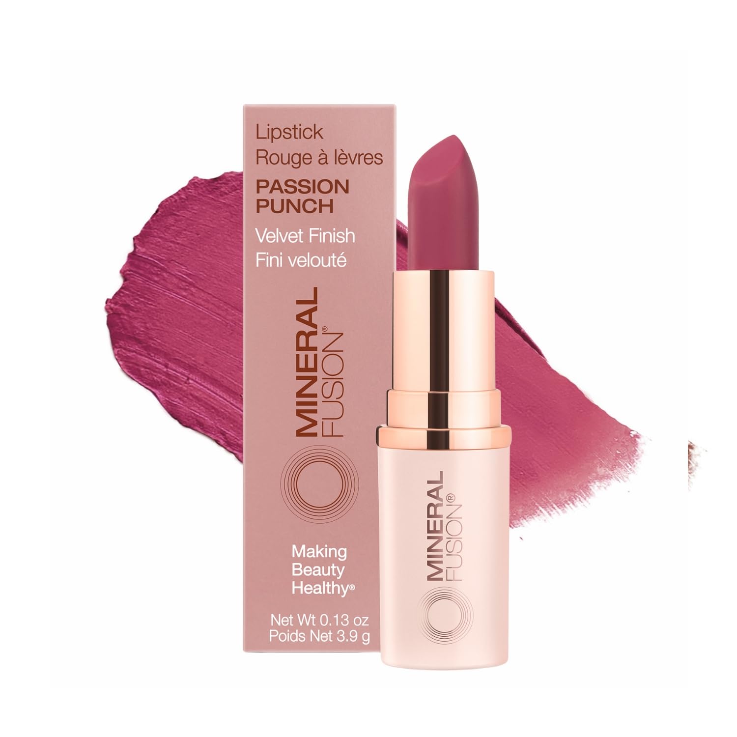 Foto 1 | Lápiz Labial Mineral Fusion Vivid Passion Punch Vegan - Venta Internacional.