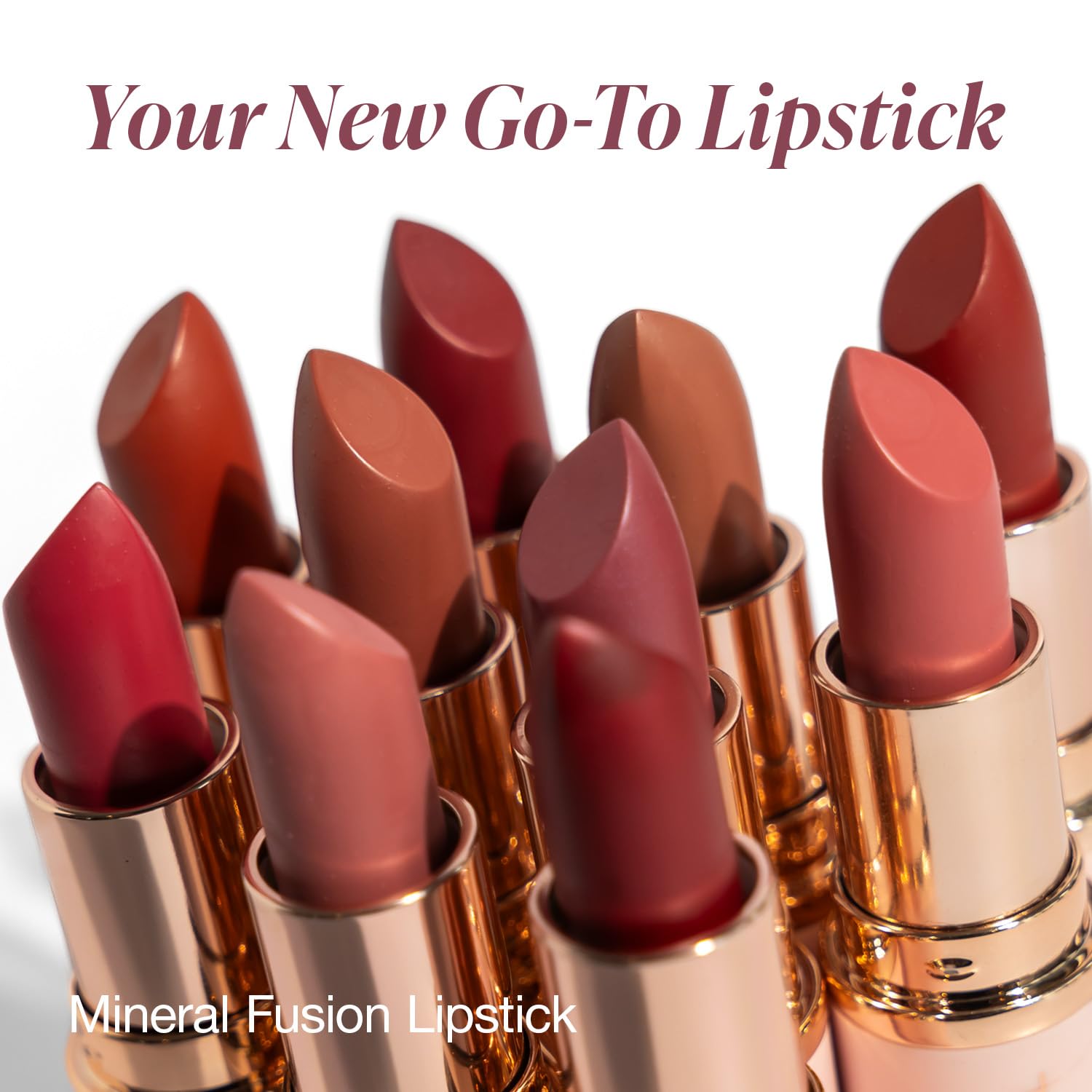 Foto 6 pulgar | Lápiz Labial Mineral Fusion Vivid Passion Punch Vegan - Venta Internacional.