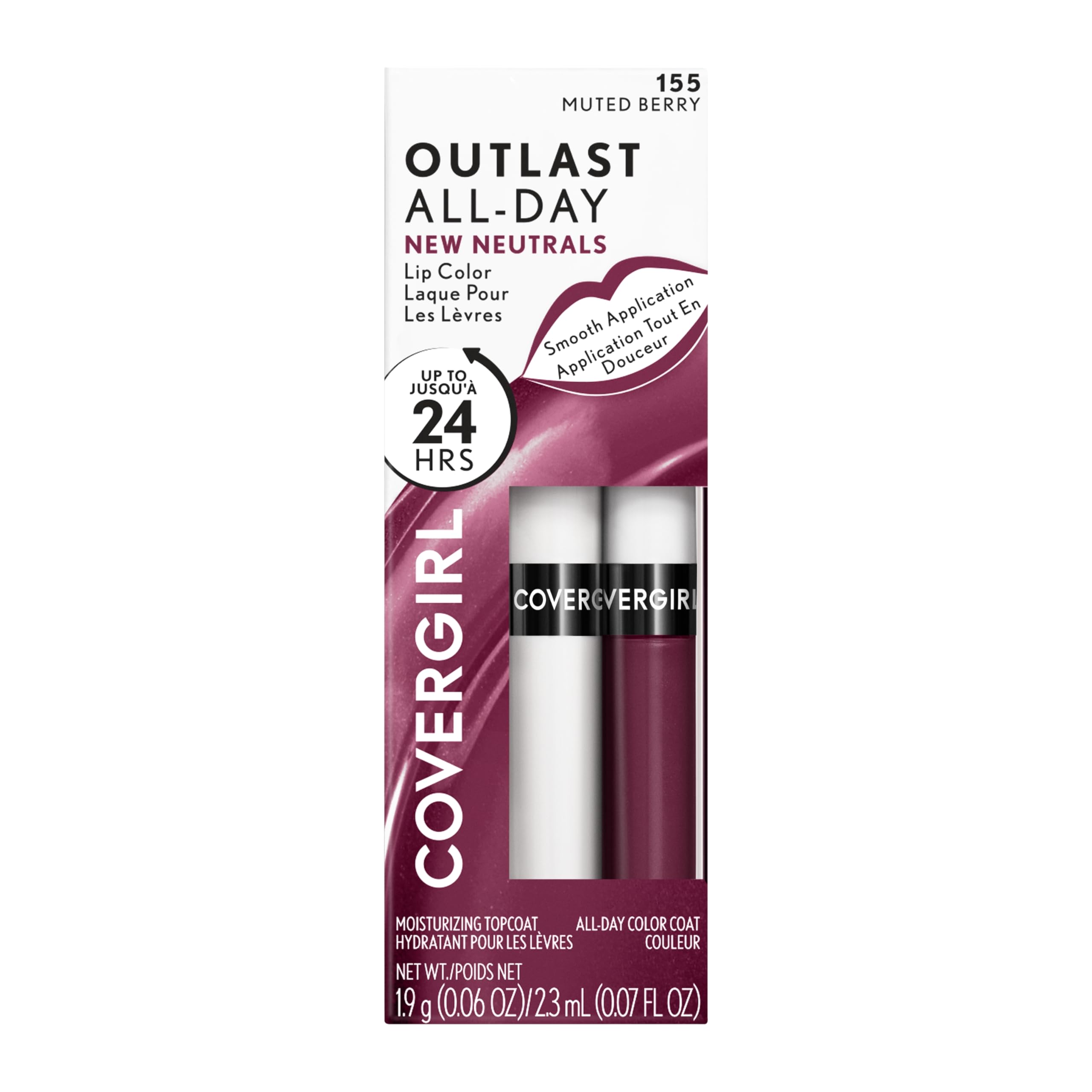 Foto 8 pulgar | Lápiz Labial Covergirl Outlast All Day Muted Berry, Paquete De 1 - Venta Internacional.