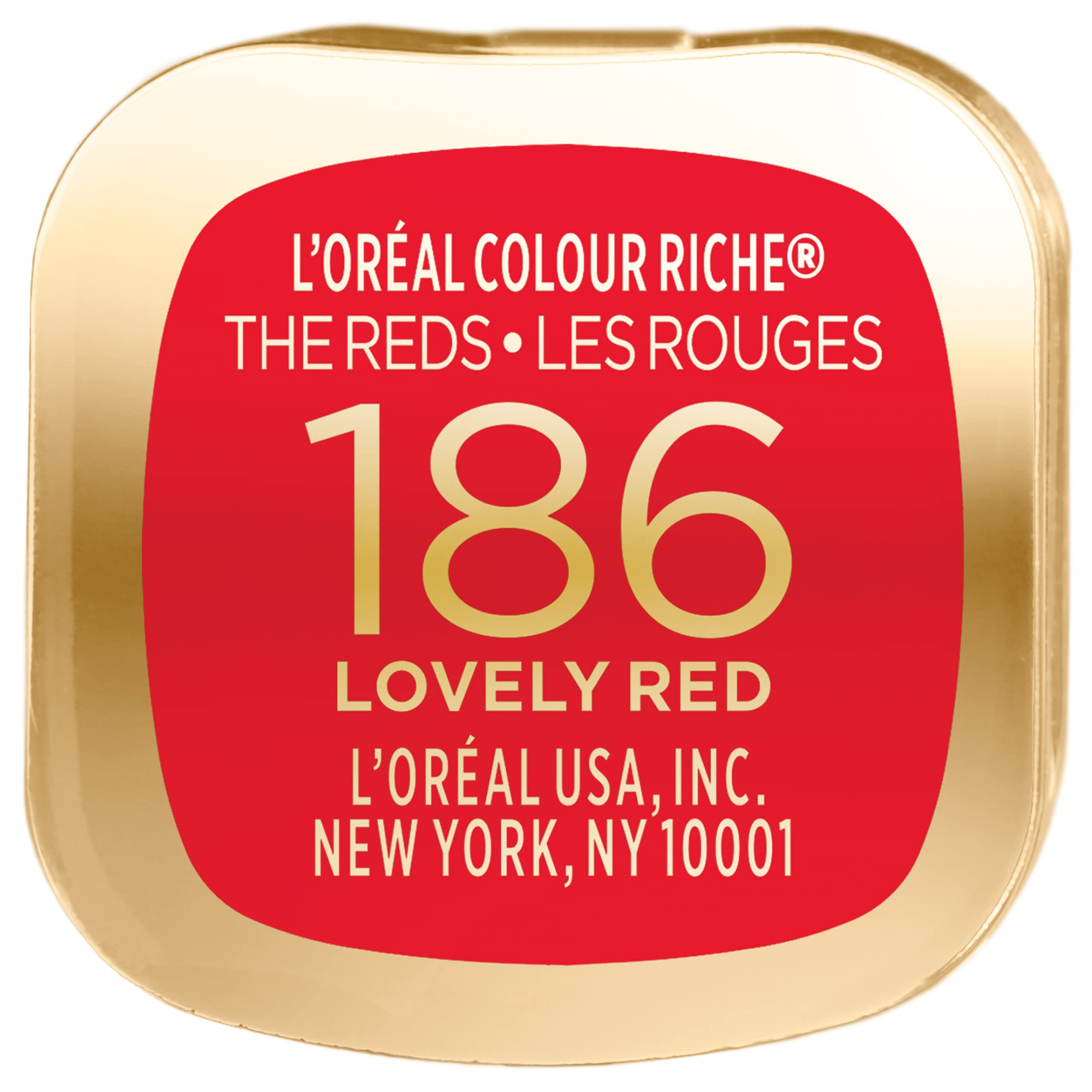 Foto 7 | Lápiz Labial L'oréal Paris Colour Riche Red Satin Lovely Red 3,7 Ml - Venta Internacional.