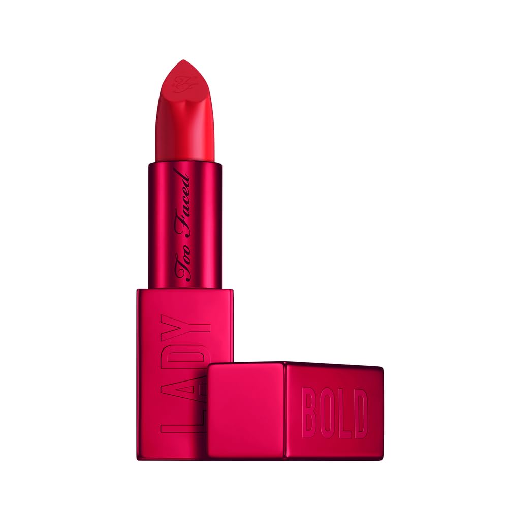 Lápiz Labial Too Faced Lady Bold Cream, Ligero Y Vegano, 5 Ml - Venta Internacional.