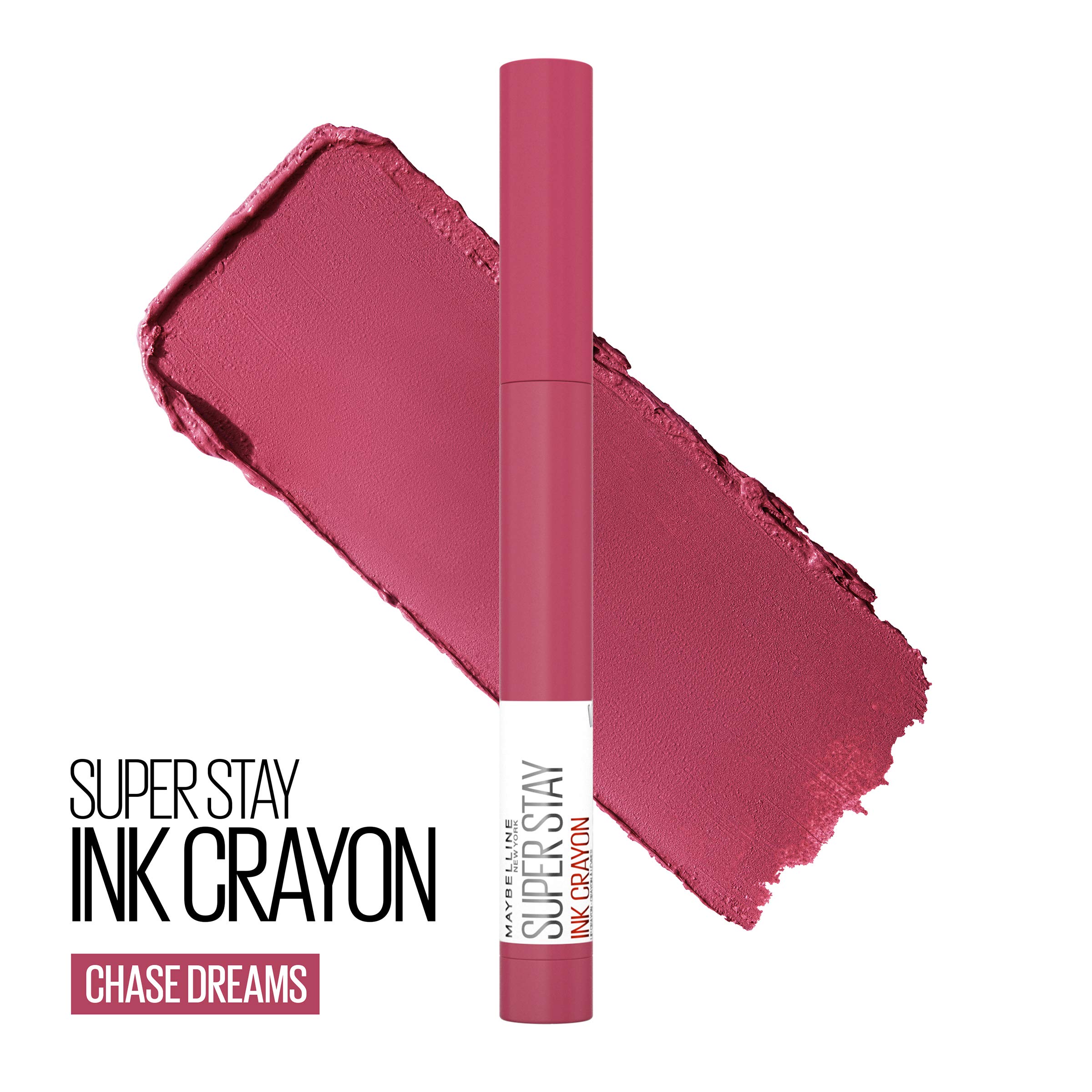 Foto 3 pulgar | Lápiz Labial Maybelline Super Stay Ink Crayon Matte Chase Dreams, 4 Ml - Venta Internacional.