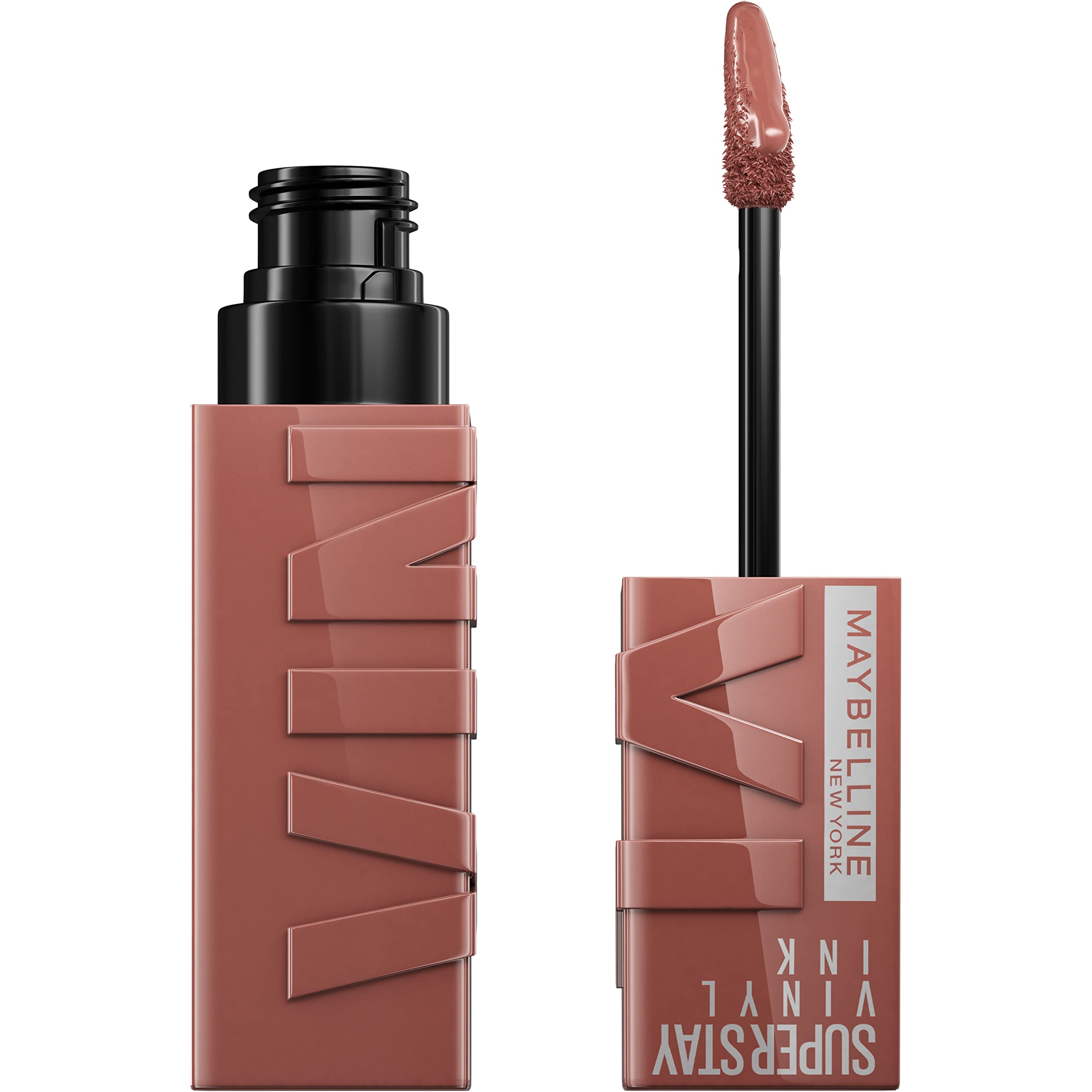 Foto 2 pulgar | Lápiz Labial Maybelline Super Stay Vinyl Ink Longwear Nude, 4 Ml - Venta Internacional.