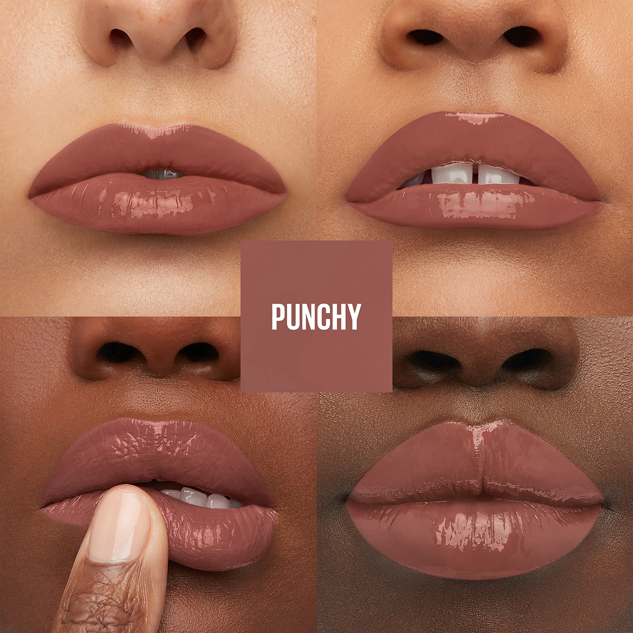 Foto 4 pulgar | Lápiz Labial Maybelline Super Stay Vinyl Ink Longwear Nude, 4 Ml - Venta Internacional.