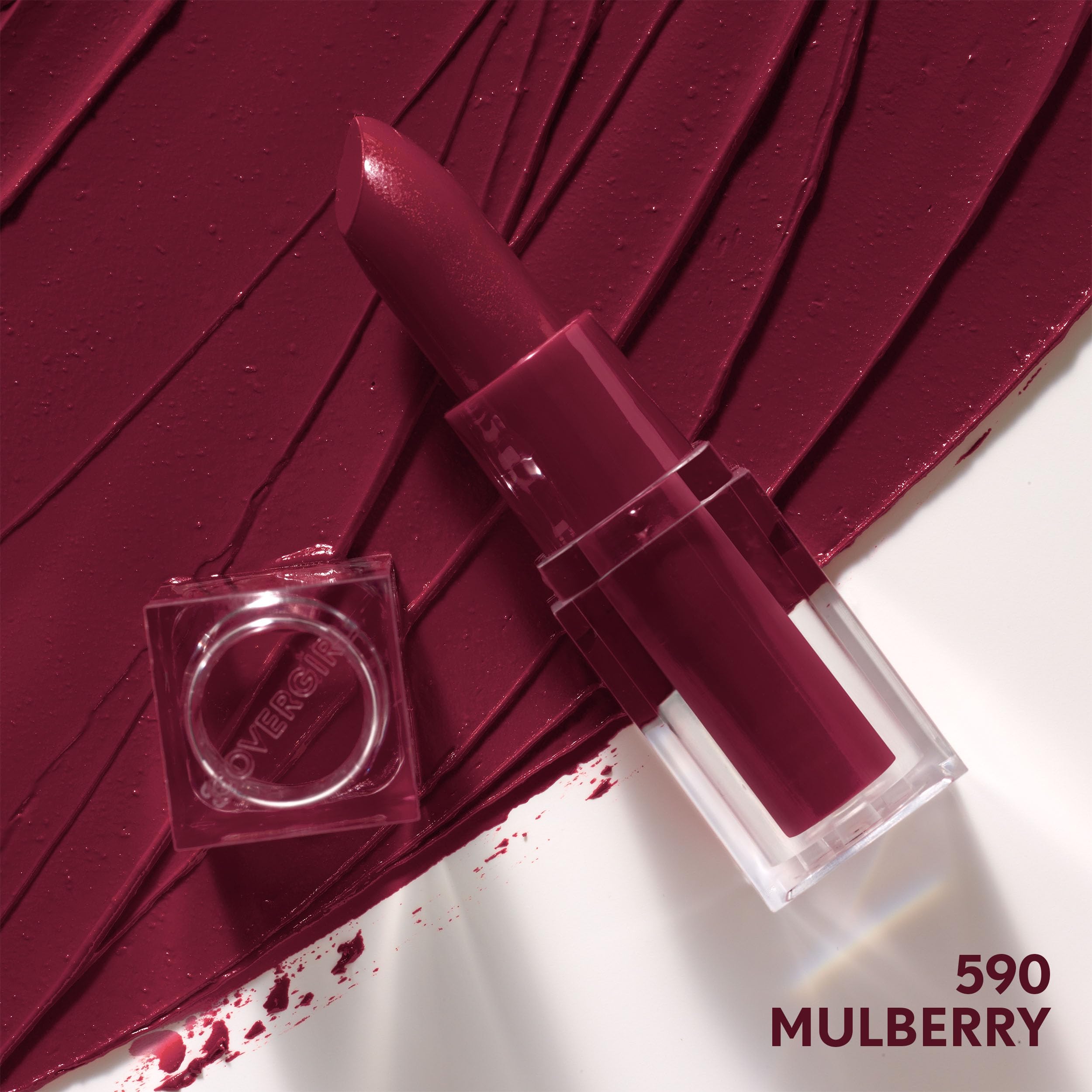 Foto 3 pulgar | Lápiz Labial Covergirl Clean Lip Color Con Acabado Satinado De Morera - Venta Internacional.