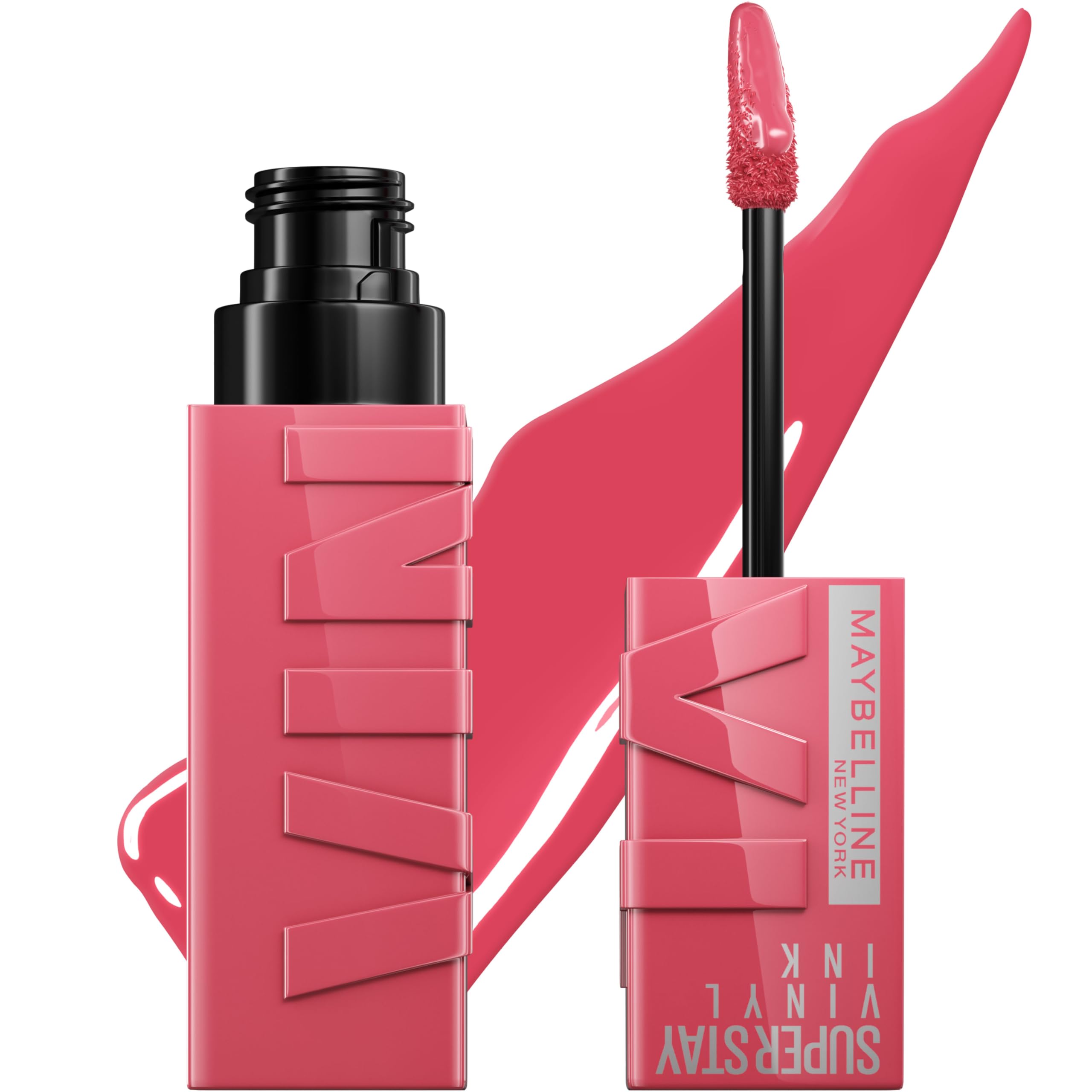 Lápiz Labial Maybelline Super Stay Vinyl Ink Longwear Rogue - Venta Internacional.