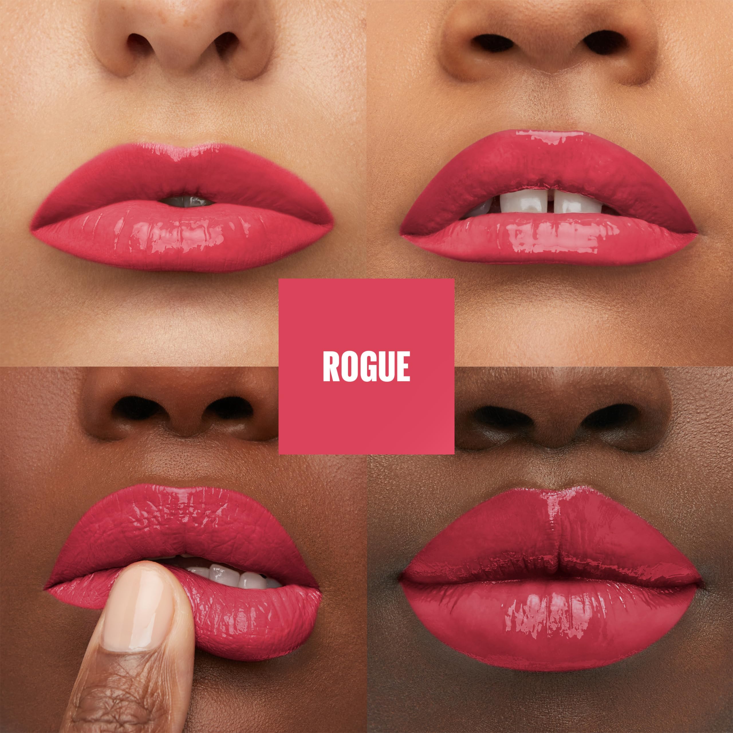 Foto 3 | Lápiz Labial Maybelline Super Stay Vinyl Ink Longwear Rogue - Venta Internacional.