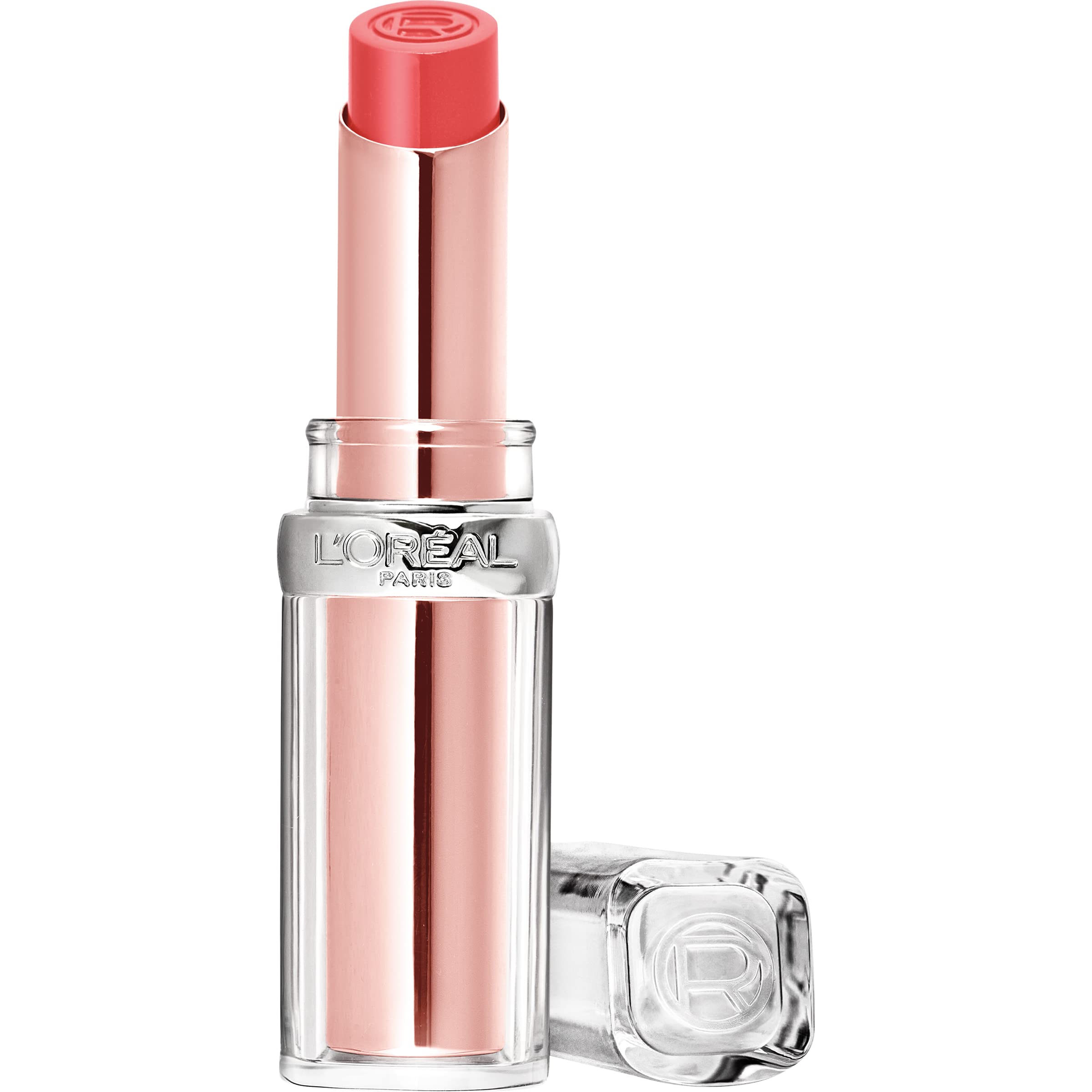 Lápiz Labial L'oreal Paris Glow Paradise Hydrating Con Granada - Venta Internacional.