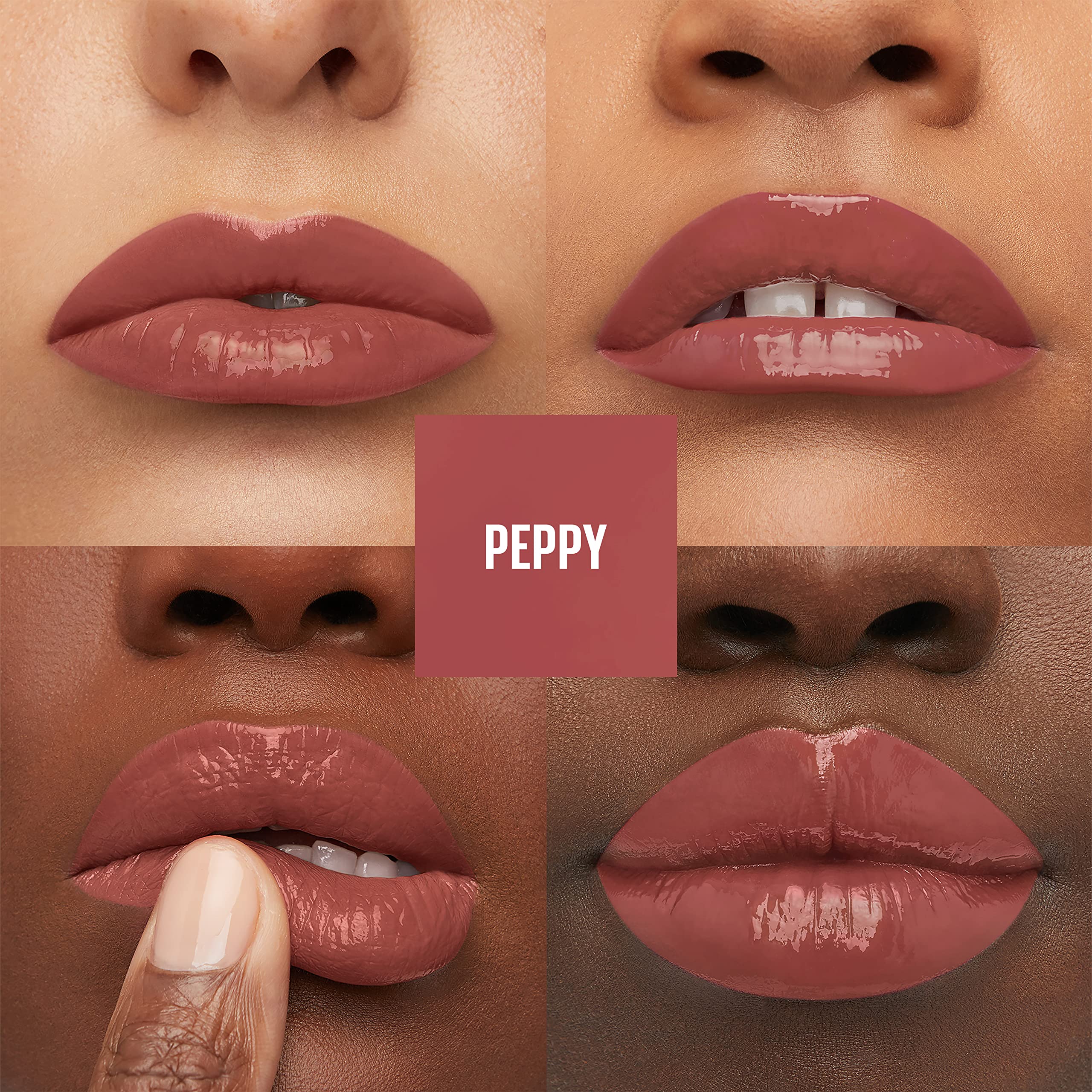 Foto 4 pulgar | Lápiz Labial Maybelline Super Stay Vinyl Ink Longwear Peppy Pink - Venta Internacional.