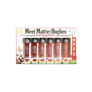 Foto 1 | Set De 6 Minilápices Labiales Líquidos De Larga Duración Thebalm - Venta Internacional.