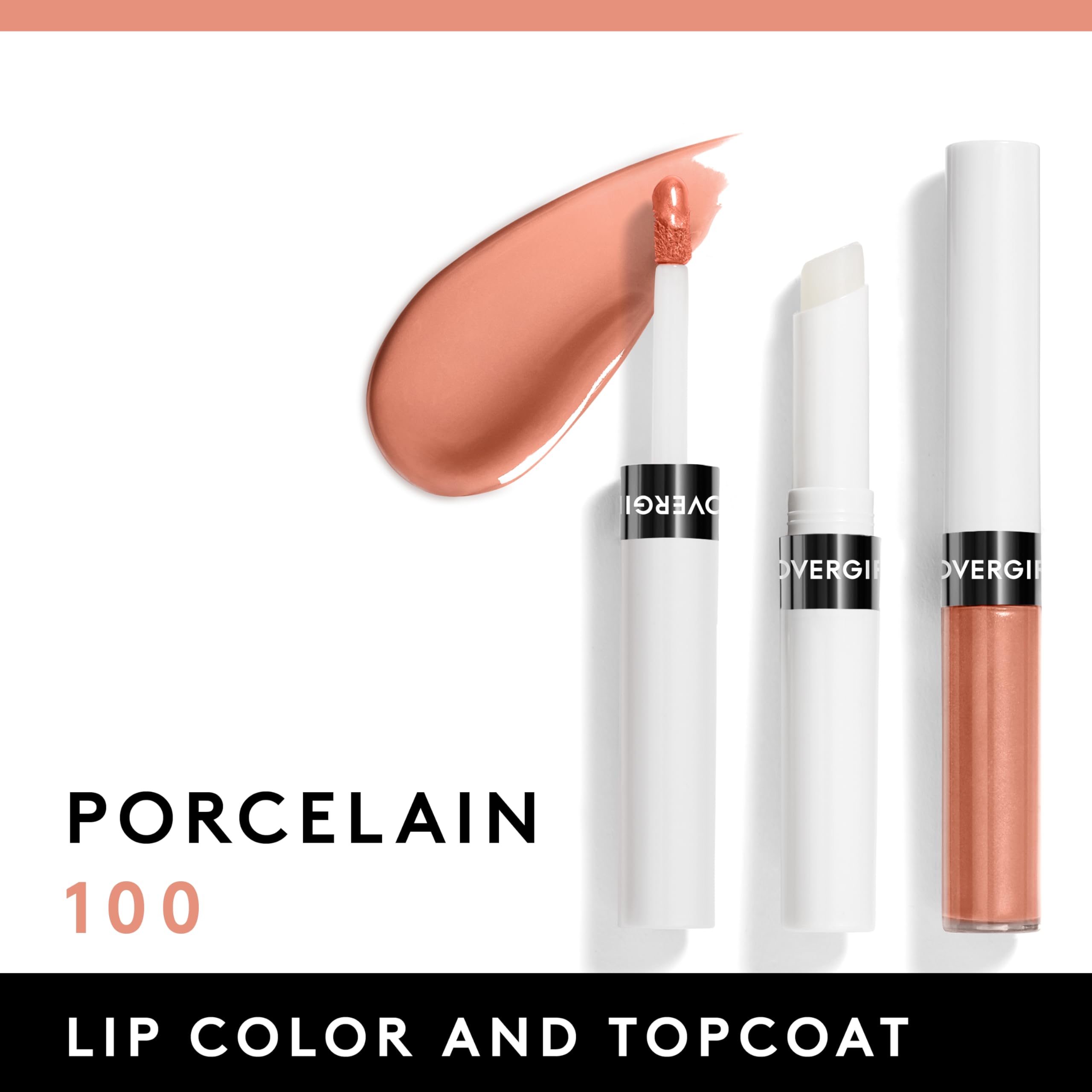 Foto 3 pulgar | Color De Labios Covergirl Outlast New Neutrals Porcelain Para Todo El Día - Venta Internacional.