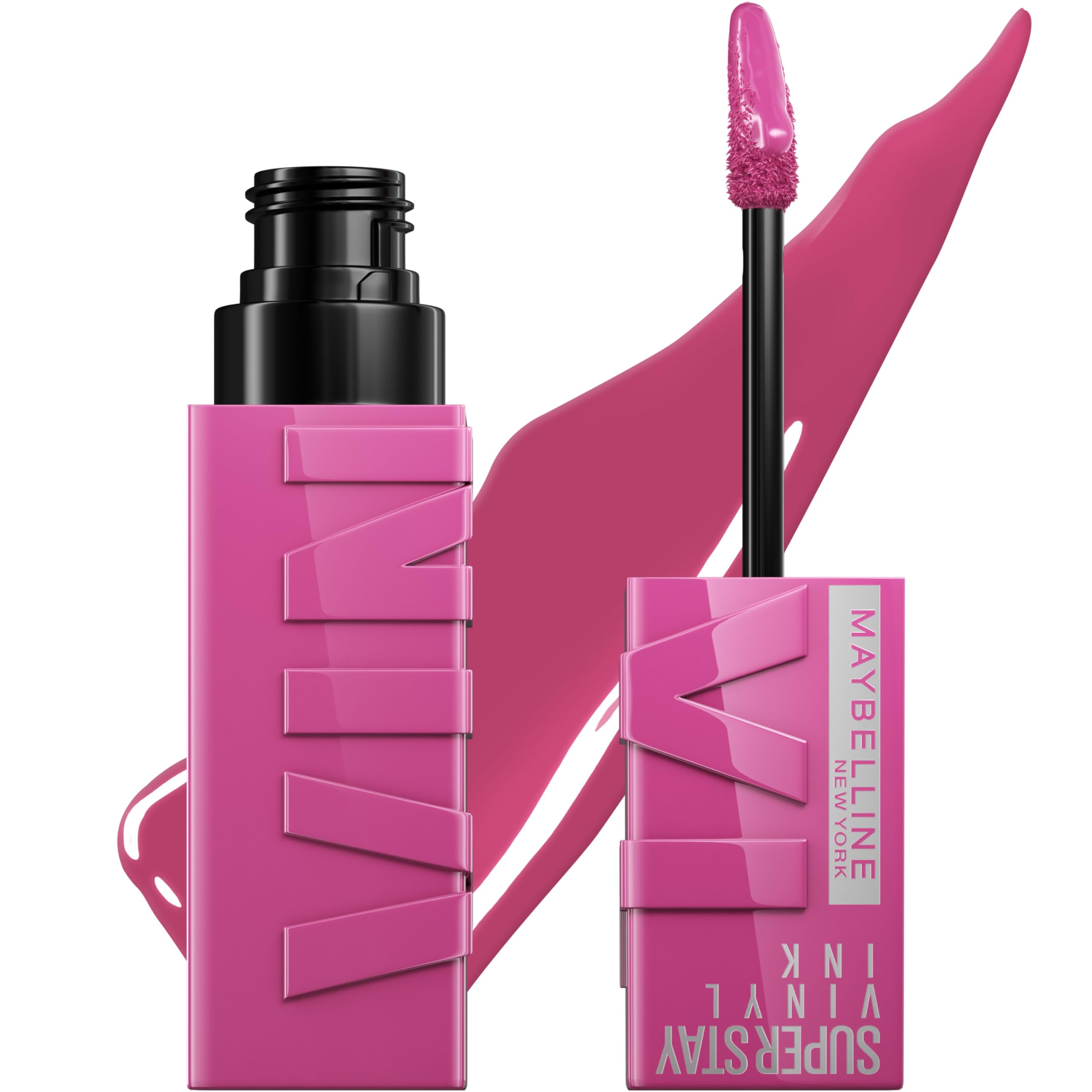 Lápiz Labial Maybelline Super Stay Vinyl Ink Edgy 16hr, 1 Unidad - Venta Internacional.