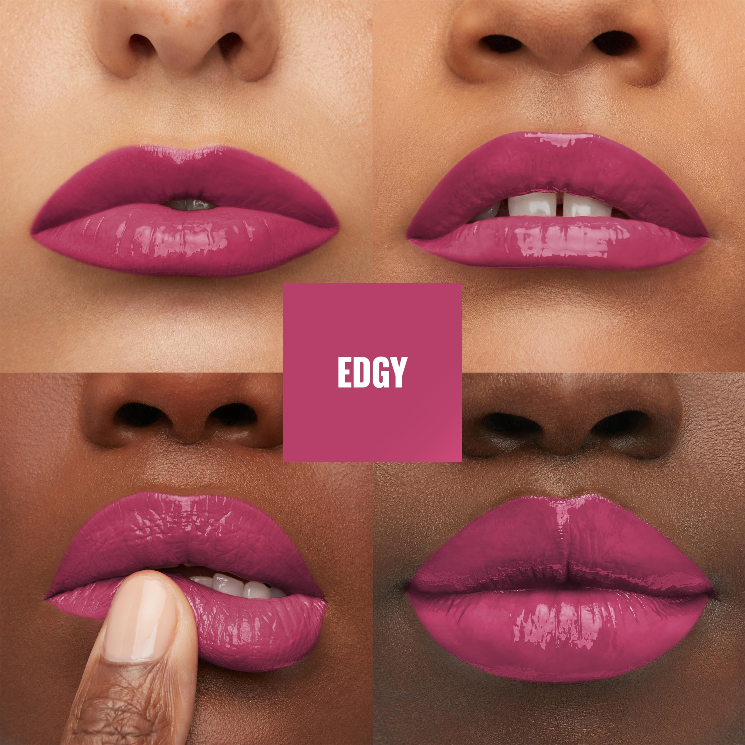 Foto 4 pulgar | Lápiz Labial Maybelline Super Stay Vinyl Ink Edgy 16hr, 1 Unidad - Venta Internacional.