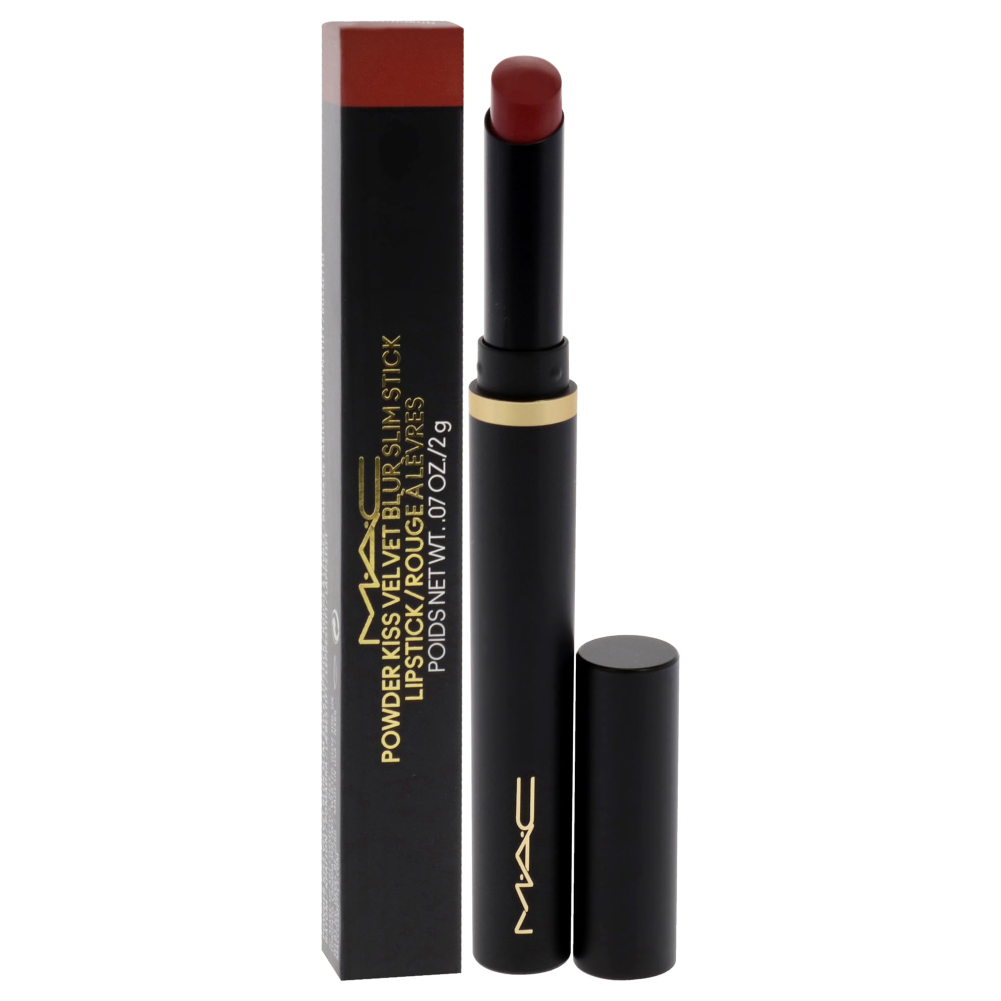 Foto 4 pulgar | Lápiz Labial Mac Powder Kiss Velvet Blur Slim Stick 2 Ml - Venta Internacional.
