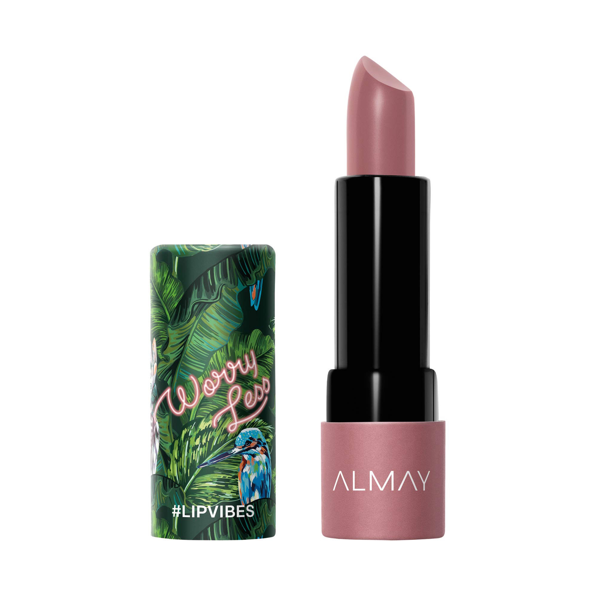 Foto 4 pulgar | Lápiz Labial Almay Lip Vibes Matte Finish Worry Less, 4 Ml - Venta Internacional.