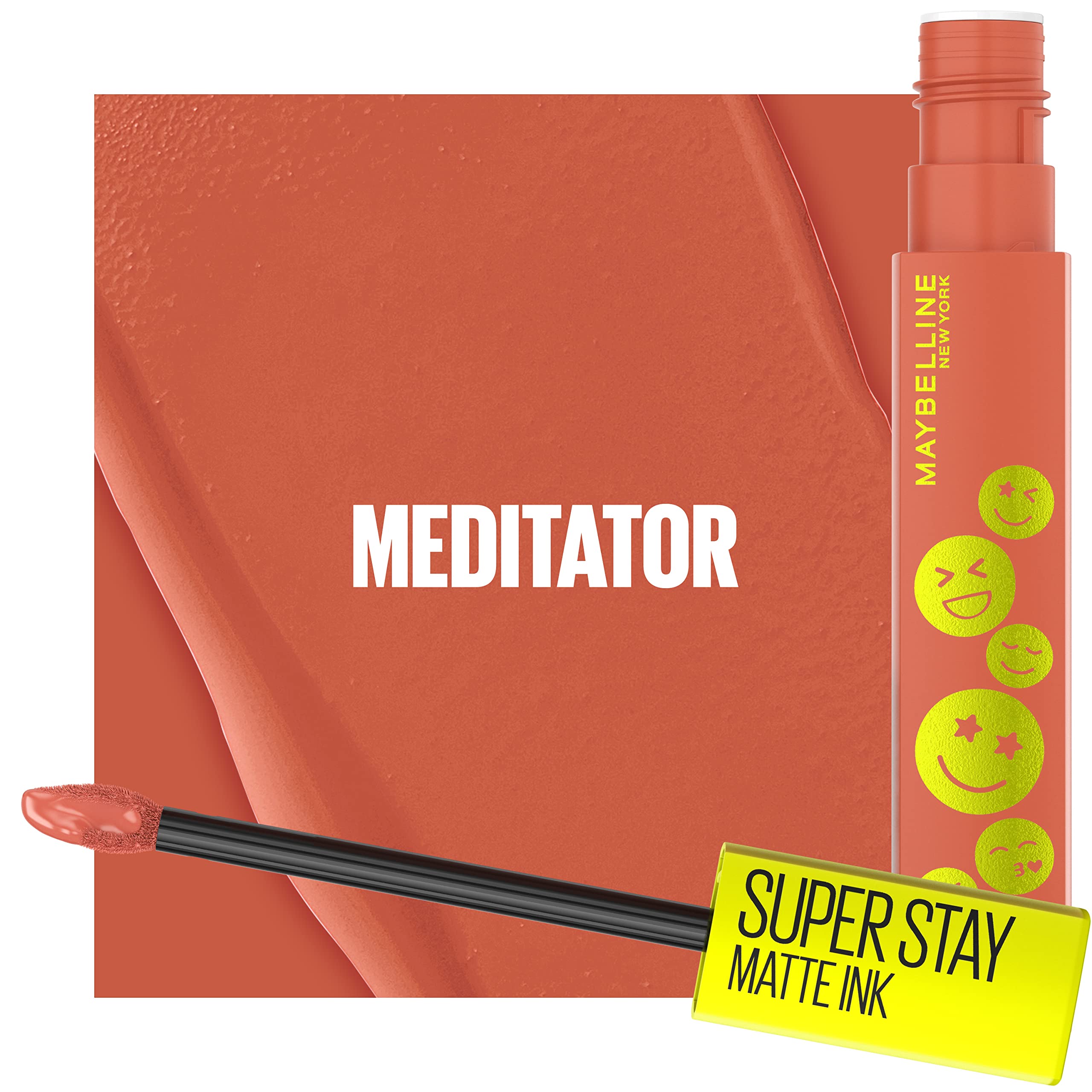 Foto 4 pulgar | Lápiz Labial Maybelline Super Stay Matte Ink Meditator Coral Nude - Venta Internacional.