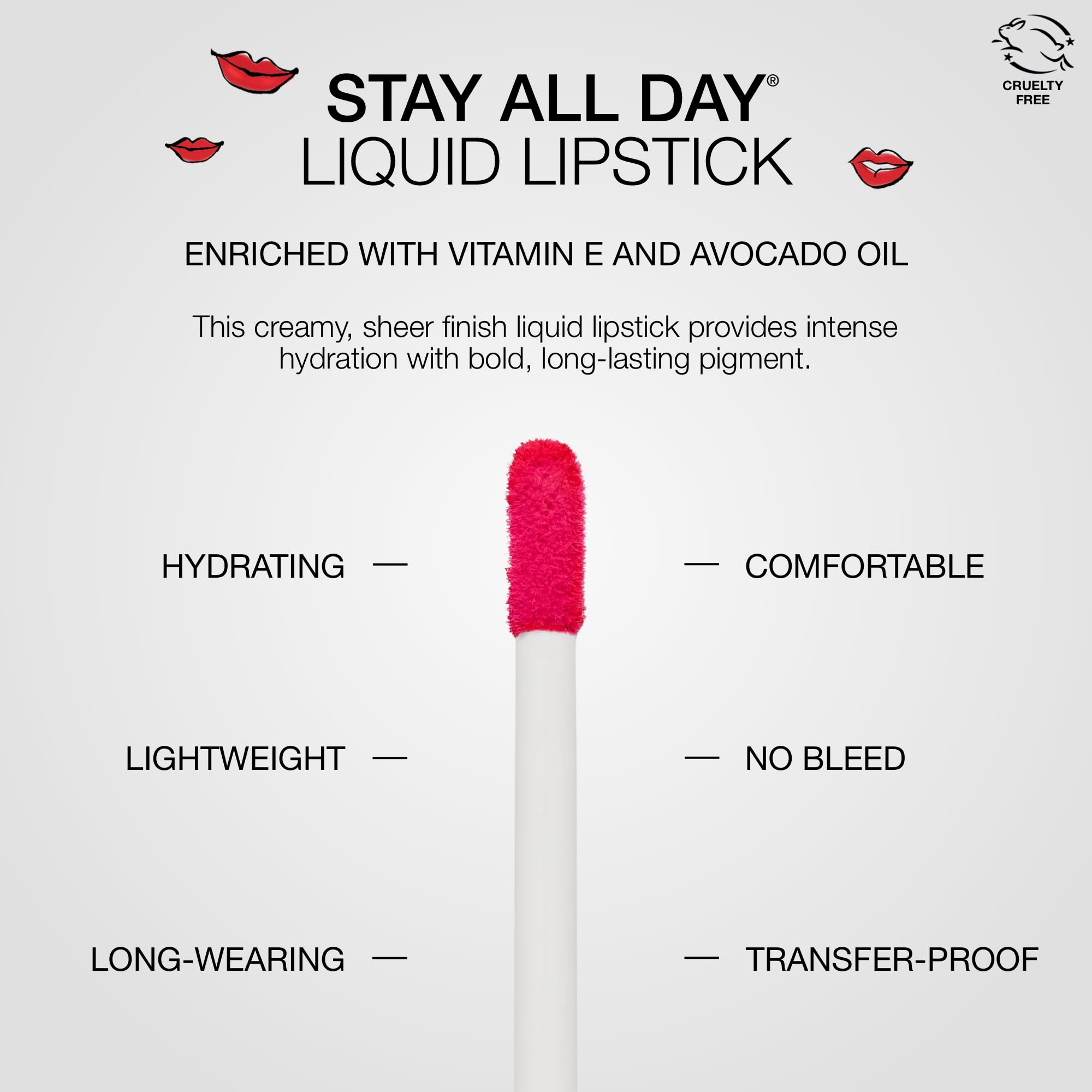 Foto 5 pulgar | Lápiz Labial Stila Stay All Day Liquid Sheer Felice, 3 Ml - Venta Internacional.