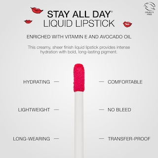 Foto 4 | Lápiz Labial Stila Stay All Day Liquid Sheer Felice, 3 Ml - Venta Internacional.