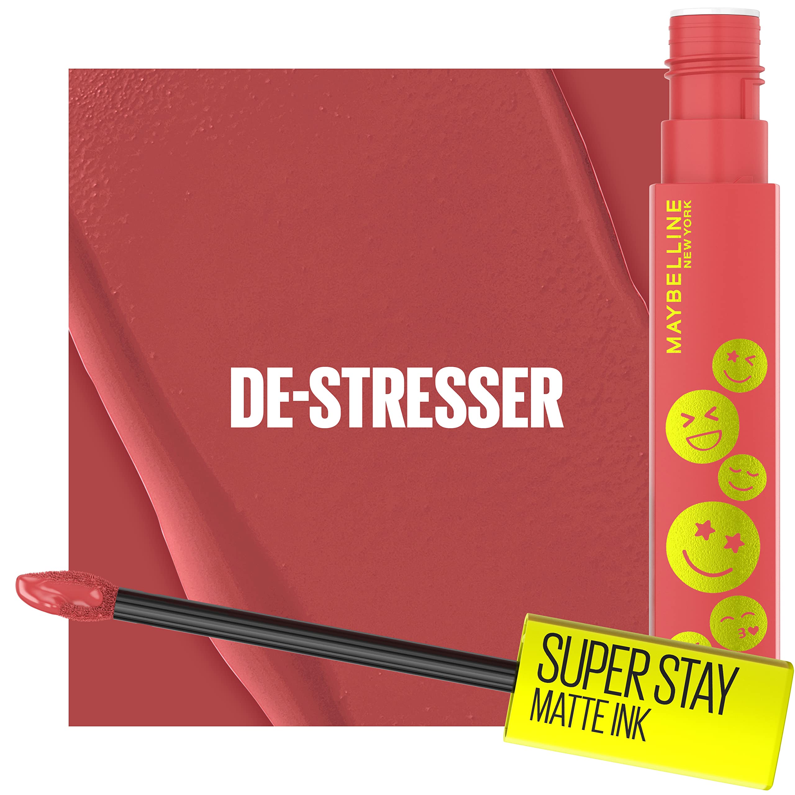 Foto 4 pulgar | Lápiz Labial Maybelline Super Stay Matte Ink De-stresser Mauve Nude - Venta Internacional.