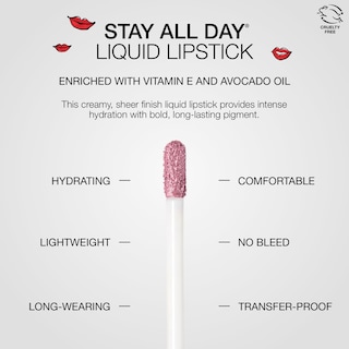 Foto 4 | Lápiz Labial Stila Stay All Day Liquid Sheer Matte Sheer Patina - Venta Internacional.