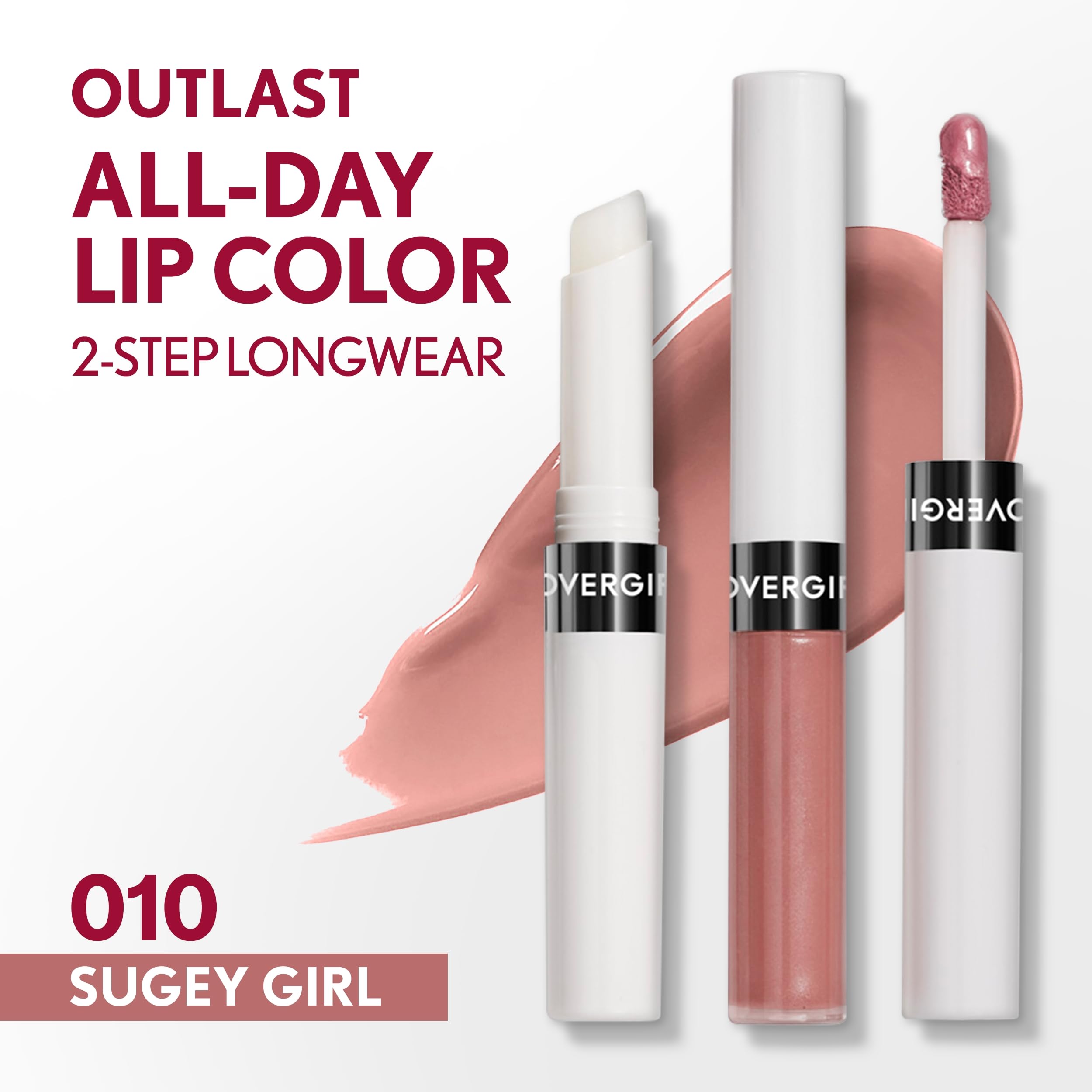 Foto 3 pulgar | Tinte De Labios Covergirl Outlast All-day 2010 Sugey Girl, 20 Ml, Vegano - Venta Internacional.