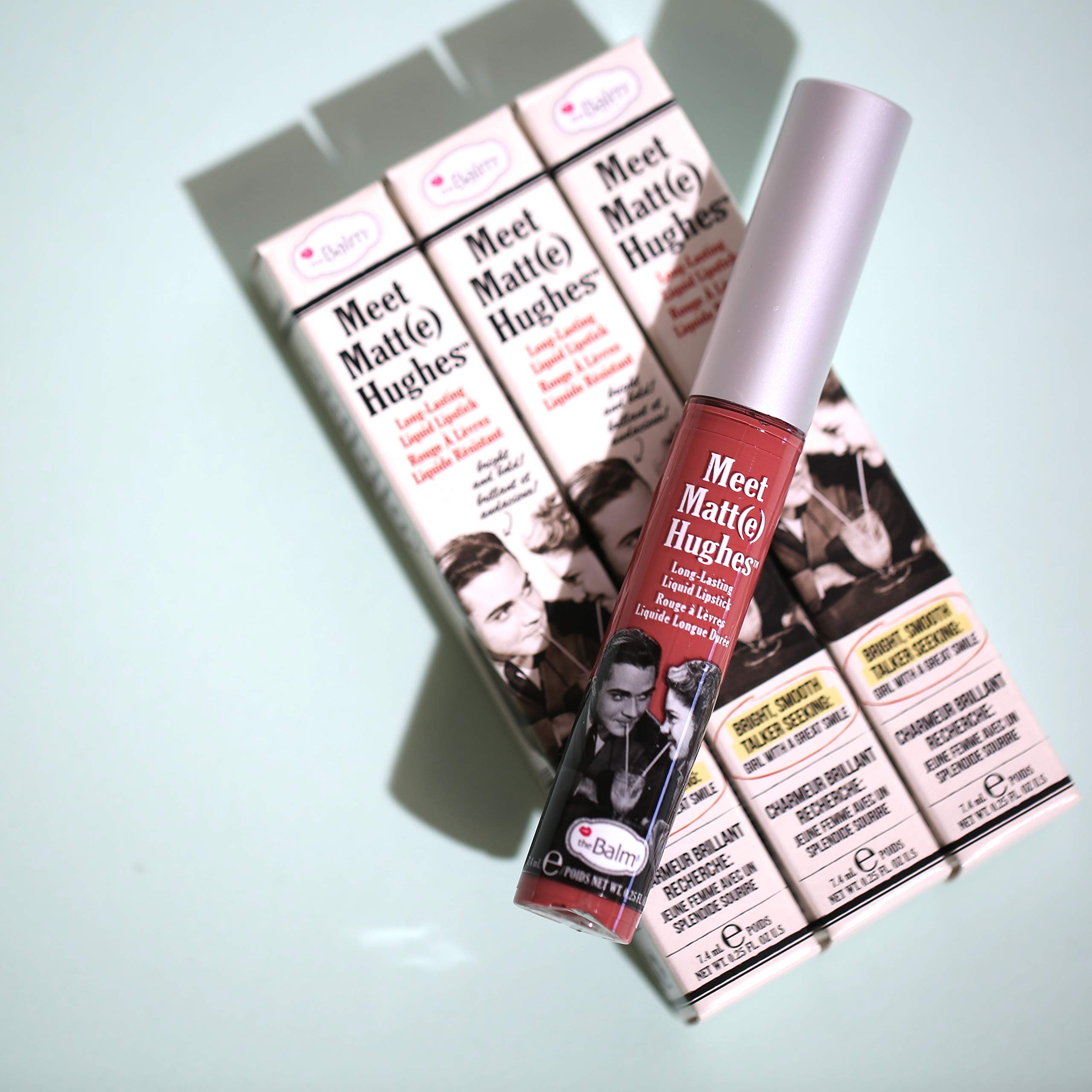 Foto 3 pulgar | Lápiz Labial Líquido Thebalm Meet Matt (e) Hughes Long Lasting - Venta Internacional.