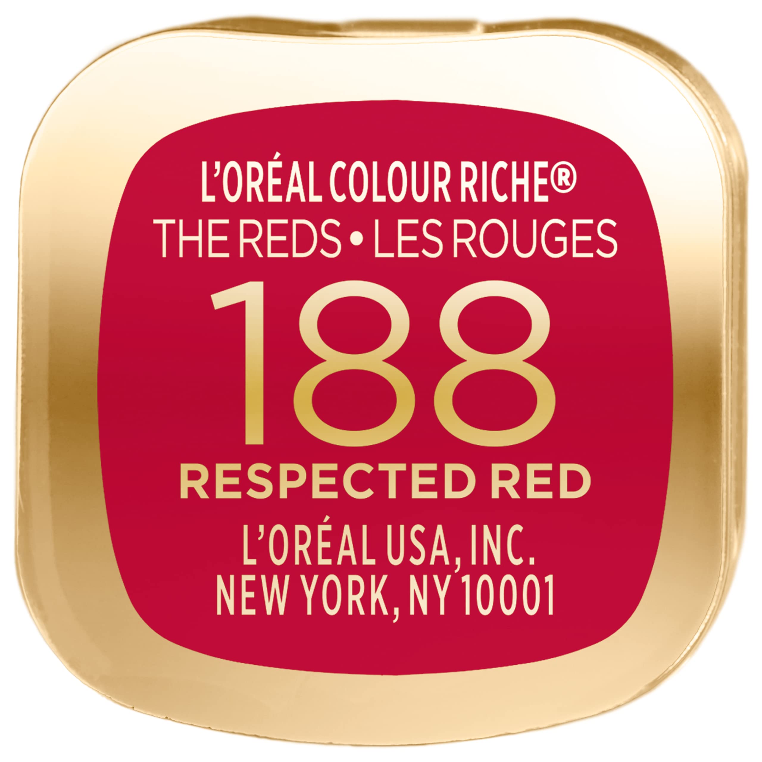 Foto 8 pulgar | Lápiz Labial L'oréal Paris Colour Riche Red Satin Respected Red - Venta Internacional.