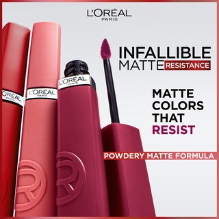 Foto 4 | Lápiz Labial Líquido L'oreal Paris Infallible Matte 4.7 Ml First Love - Venta Internacional.