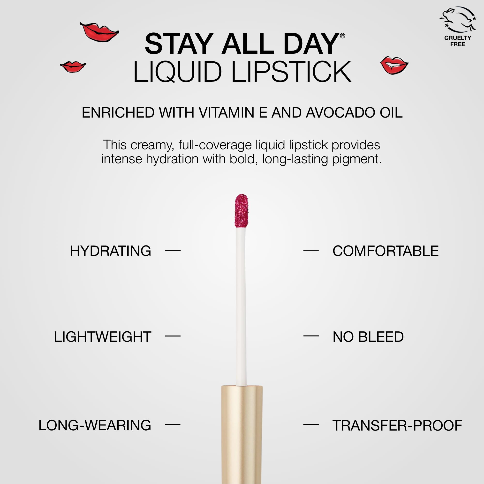 Foto 5 pulgar | Lápiz Labial Líquido Stila Stay All Day  Sirena, 3 Ml - Venta Internacional.