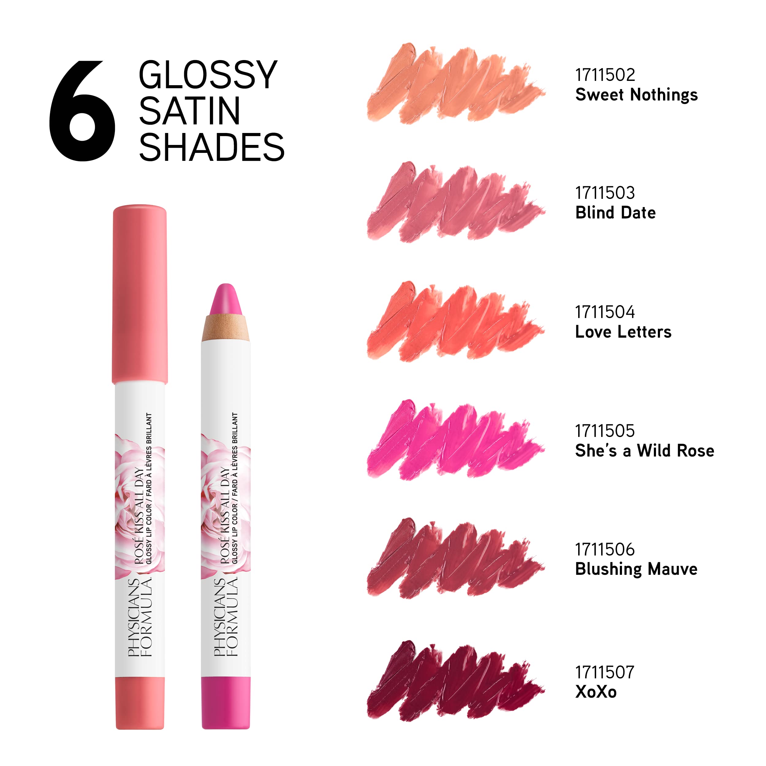 Foto 8 pulgar | Lápiz Labial Physicians Formula Rosé Kiss All Day Red She's A Wild Rose - Venta Internacional.