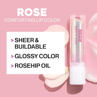 Foto 3 | Lápiz Labial Wet N Wild Rose, Reconfortante, Brillante Y Natural - Venta Internacional.