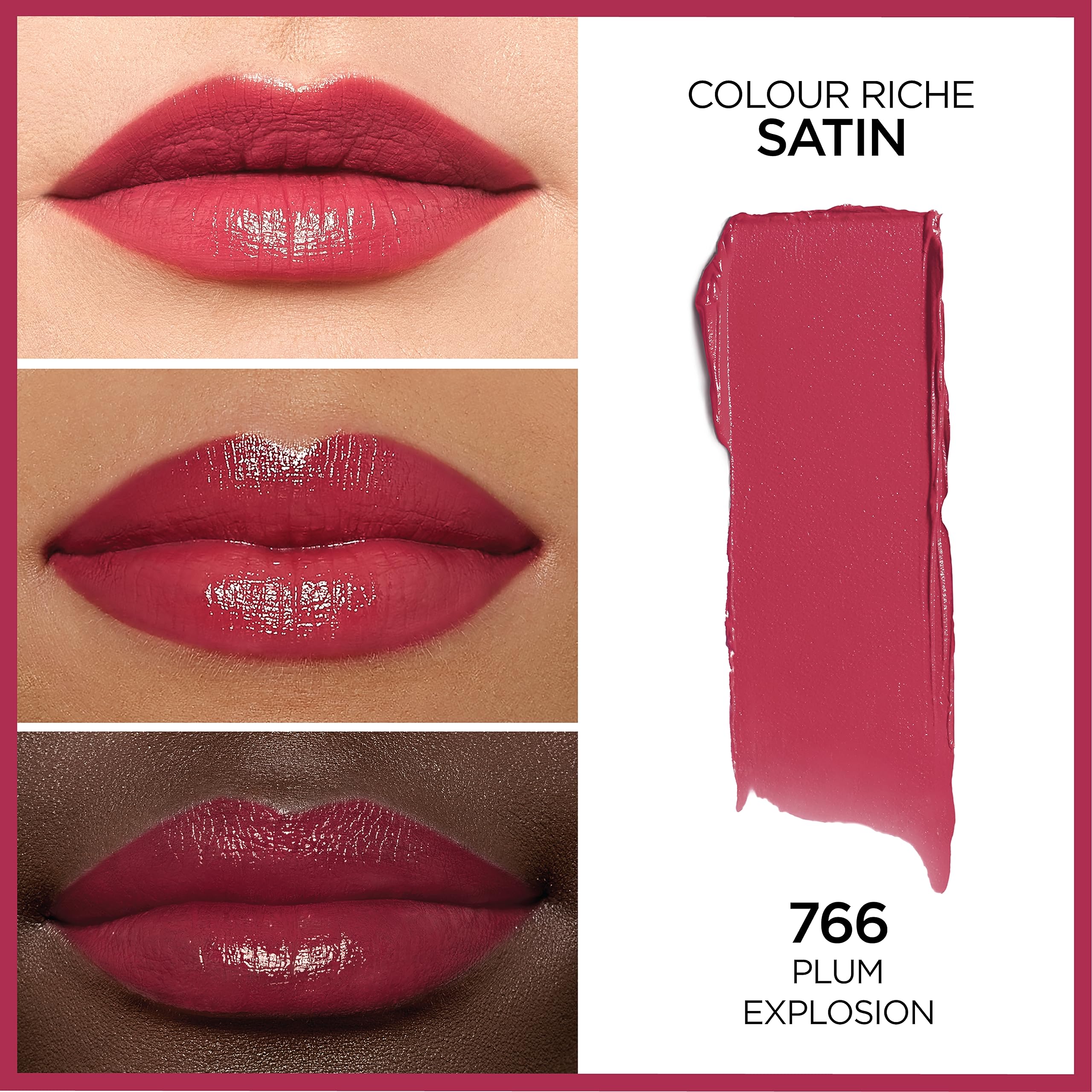 Foto 3 pulgar | Lápiz Labial L'oreal Paris Colour Riche Original 766 Plum Explosion - Venta Internacional.