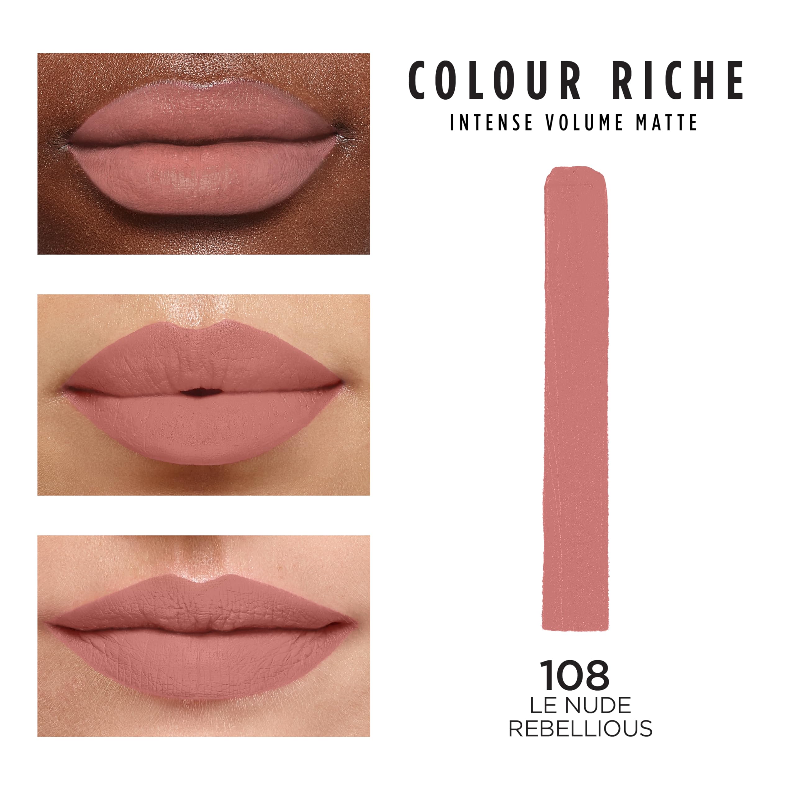Foto 3 pulgar | Lápiz Labial L'oréal Paris Colour Riche Intense Volume Matte - Venta Internacional.