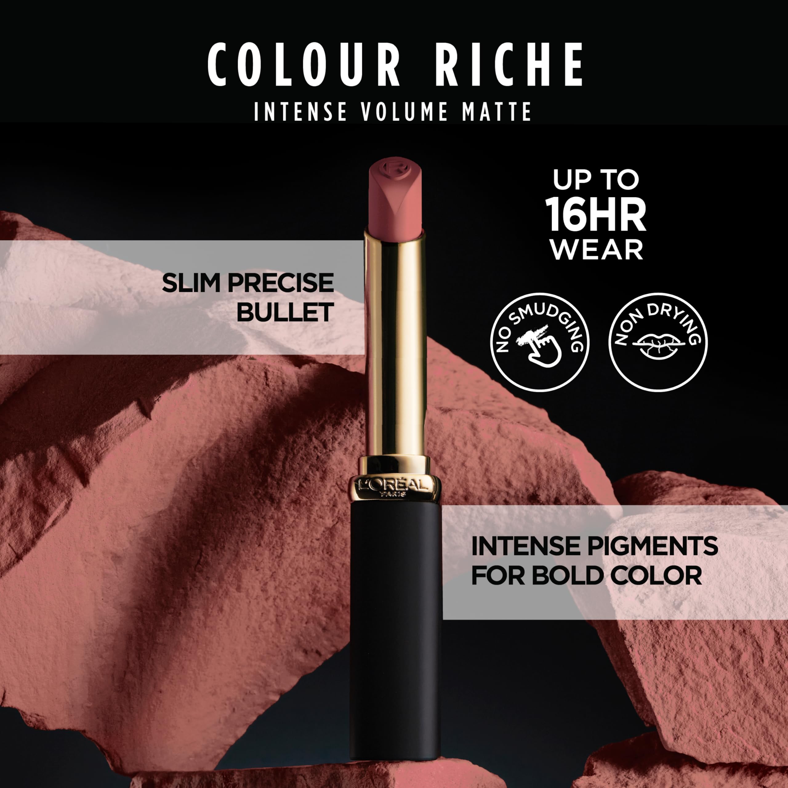 Foto 4 pulgar | Lápiz Labial L'oréal Paris Colour Riche Intense Volume Matte - Venta Internacional.