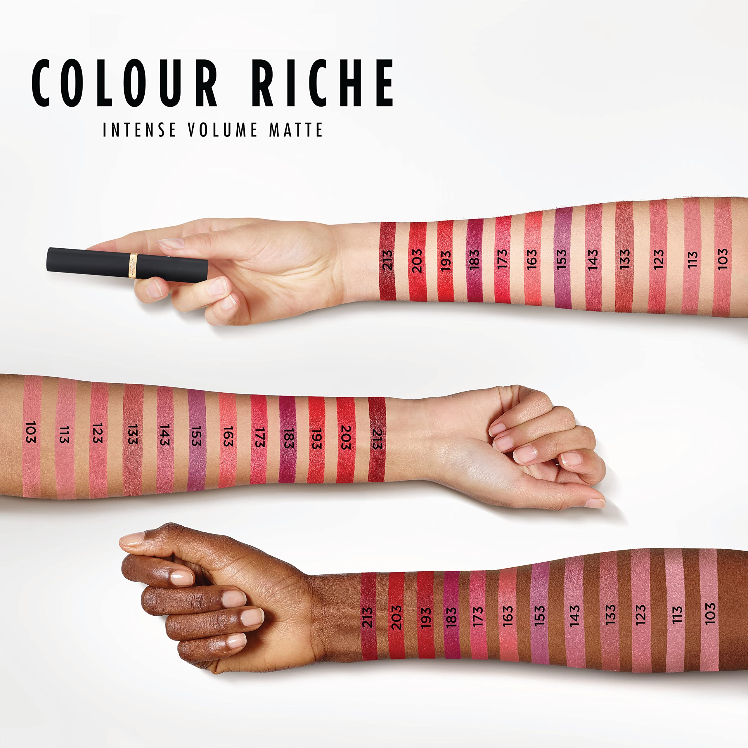 Foto 5 | Lápiz Labial L'oréal Paris Colour Riche Intense Volume Matte - Venta Internacional.