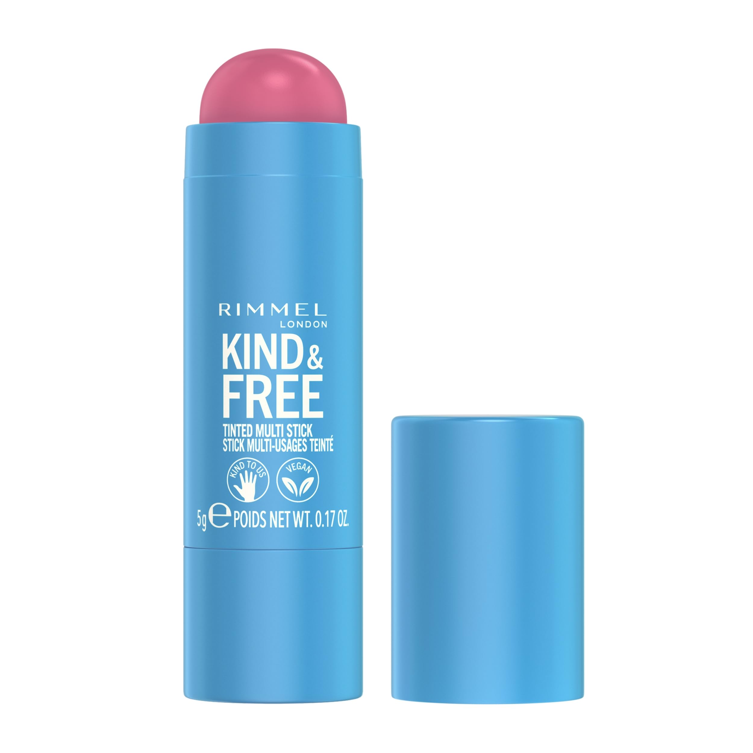 Foto 2 pulgar | Multiadherente Rimmel London Kind & Free 003 Pink Heat, 5 Ml - Venta Internacional.