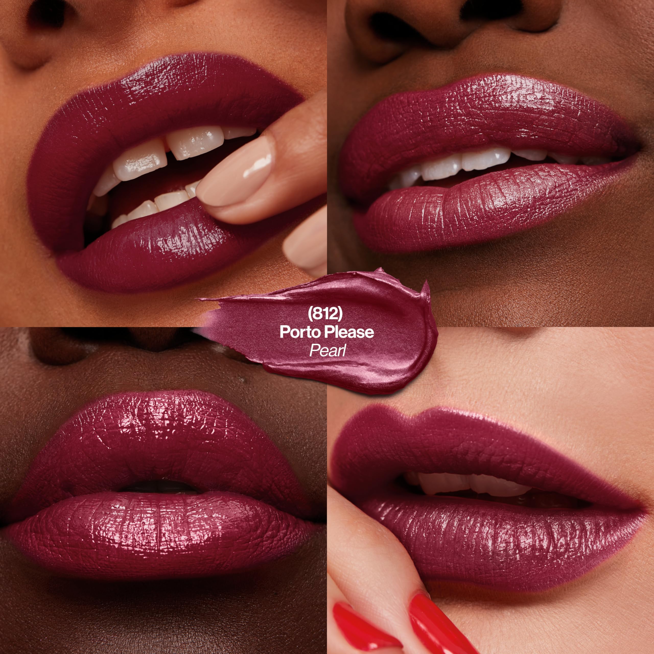 Foto 4 pulgar | Lápiz Labial Revlon Super Lustrous Creamy Berries Porto, 4,2 Ml - Venta Internacional.