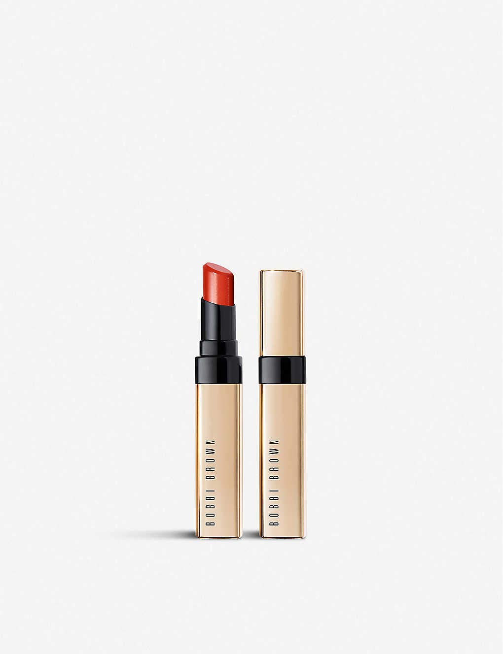 Lápiz Labial Bobbi Brown Luxe Shine Intense Desert Sun - Venta Internacional.