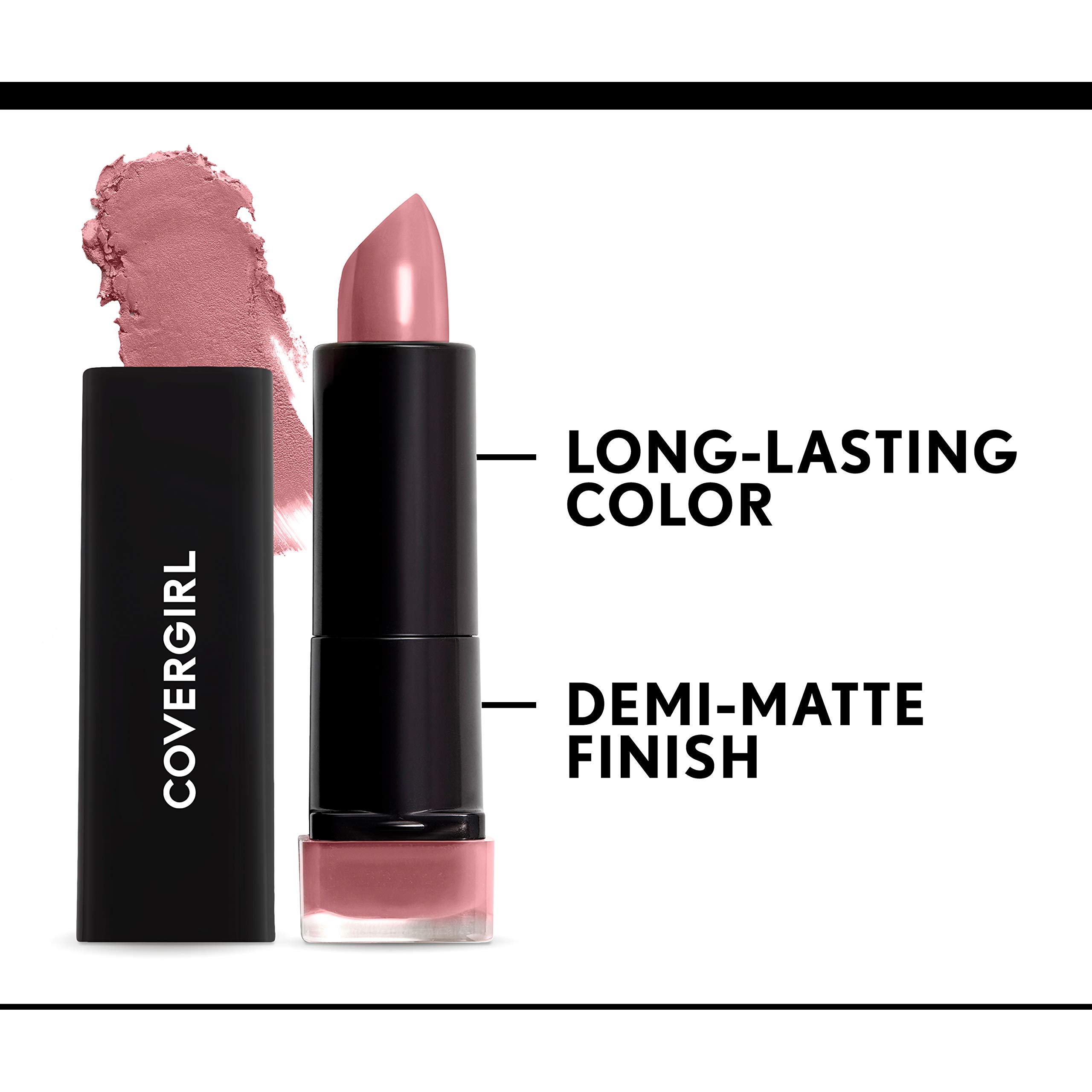 Foto 3 pulgar | Lápiz Labial Covergirl Exhibitionist Demi-matte Worthy 450 3.5 Ml - Venta Internacional.