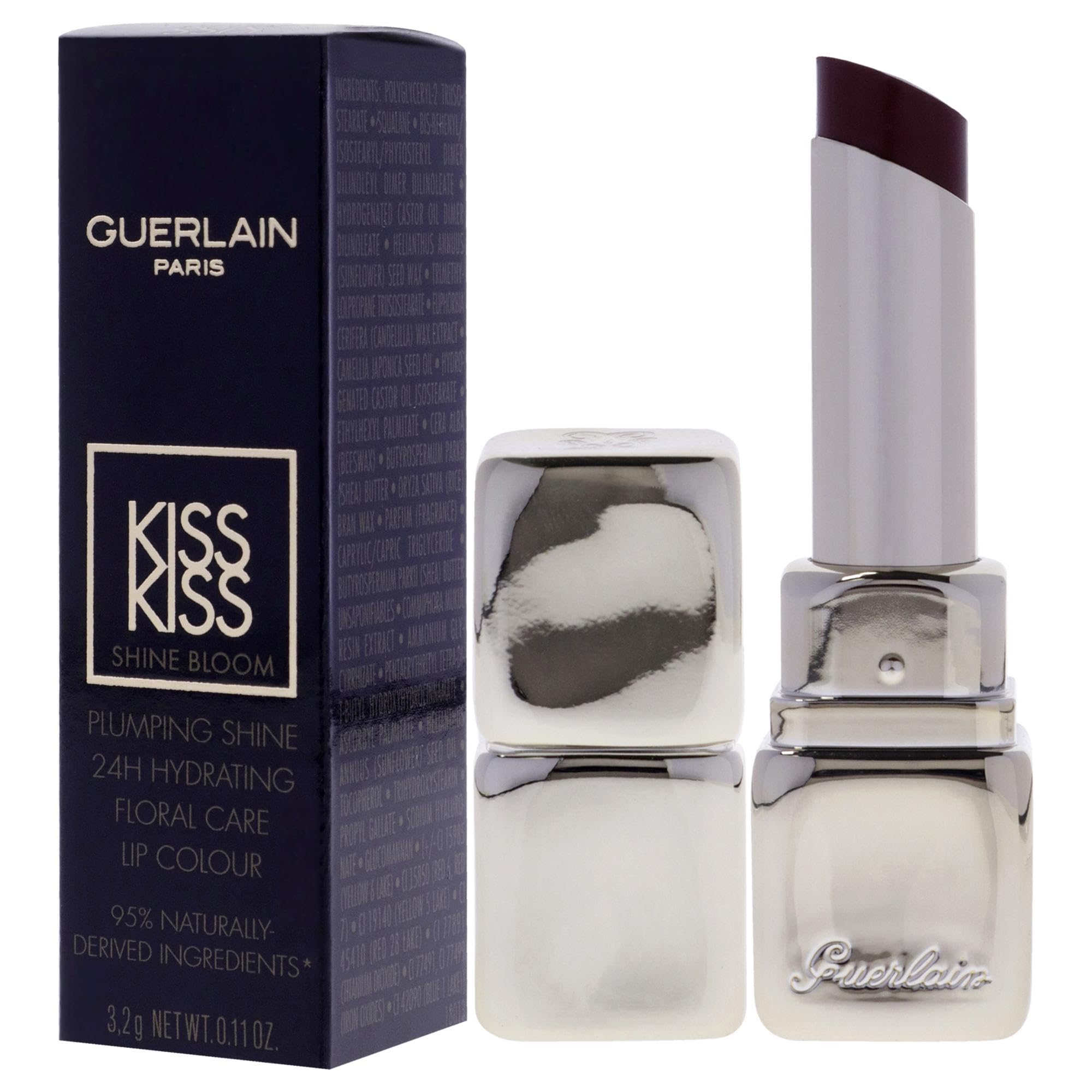 Foto 4 | Lápiz Labial Guerlain Kiss Kiss Shine Bloom 521 Kiss To Say - Venta Internacional.