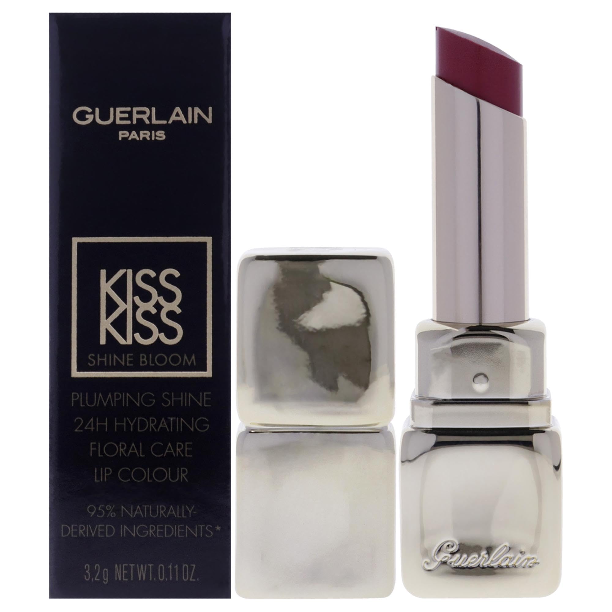 Lápiz Labial Guerlain Kiss Kiss Shine Bloom 219 Eternal Rose - Venta Internacional.