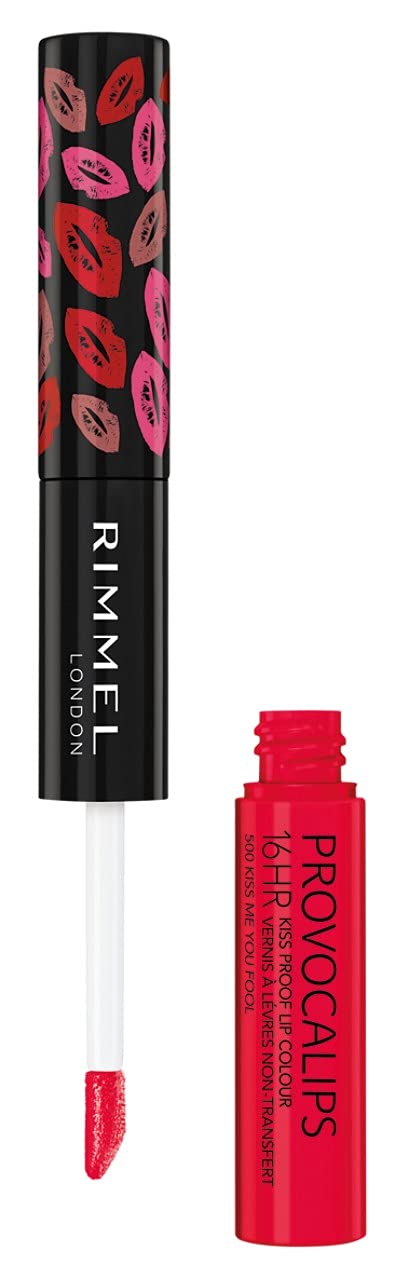 Foto 4 pulgar | Lápiz Labial Rimmel London Provocalips 16 Horas 4 ml #500 - Venta Internacional