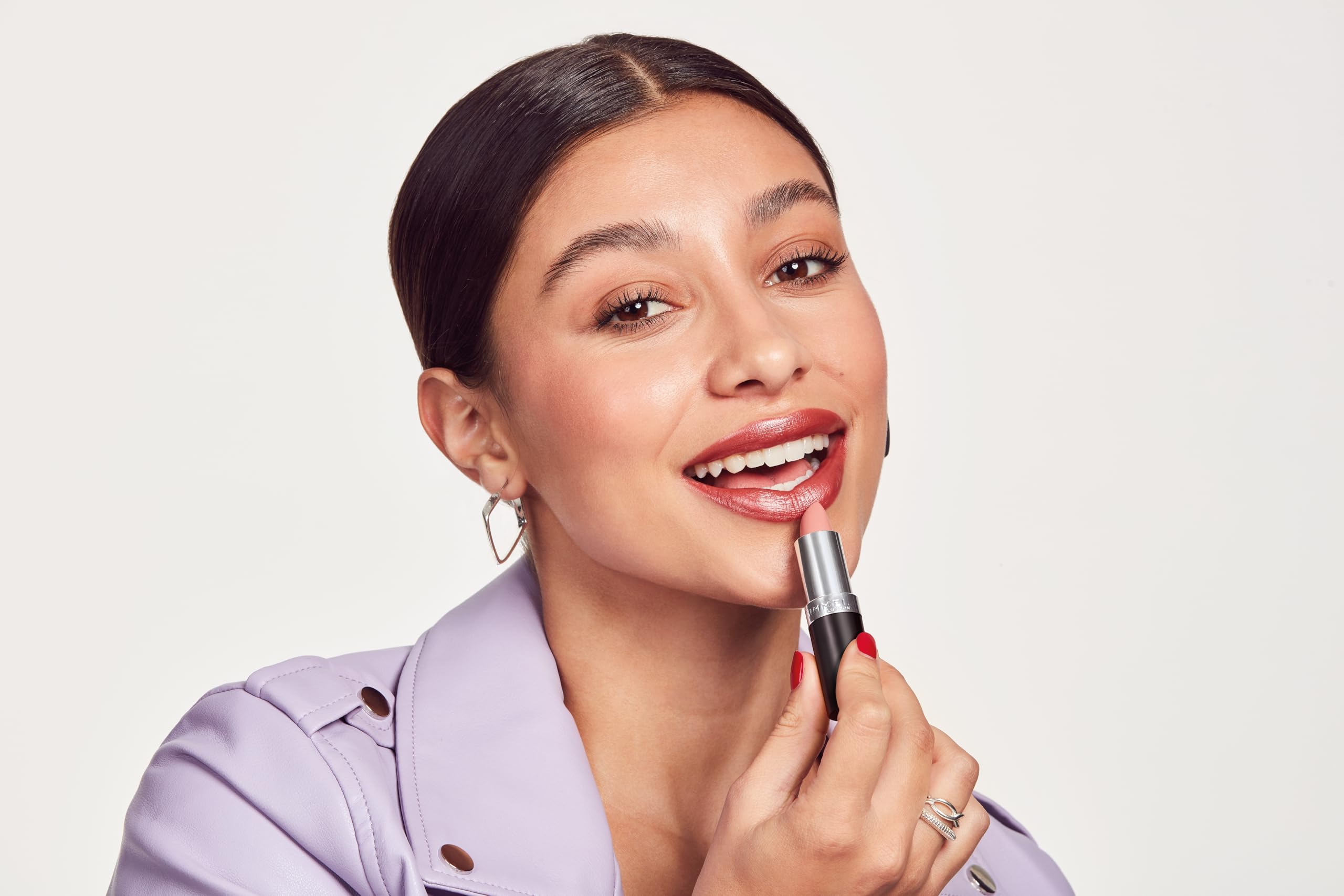 Foto 7 pulgar | Lápiz Labial Rimmel Lasting Finish Candy Color 8 Horas - Venta Internacional